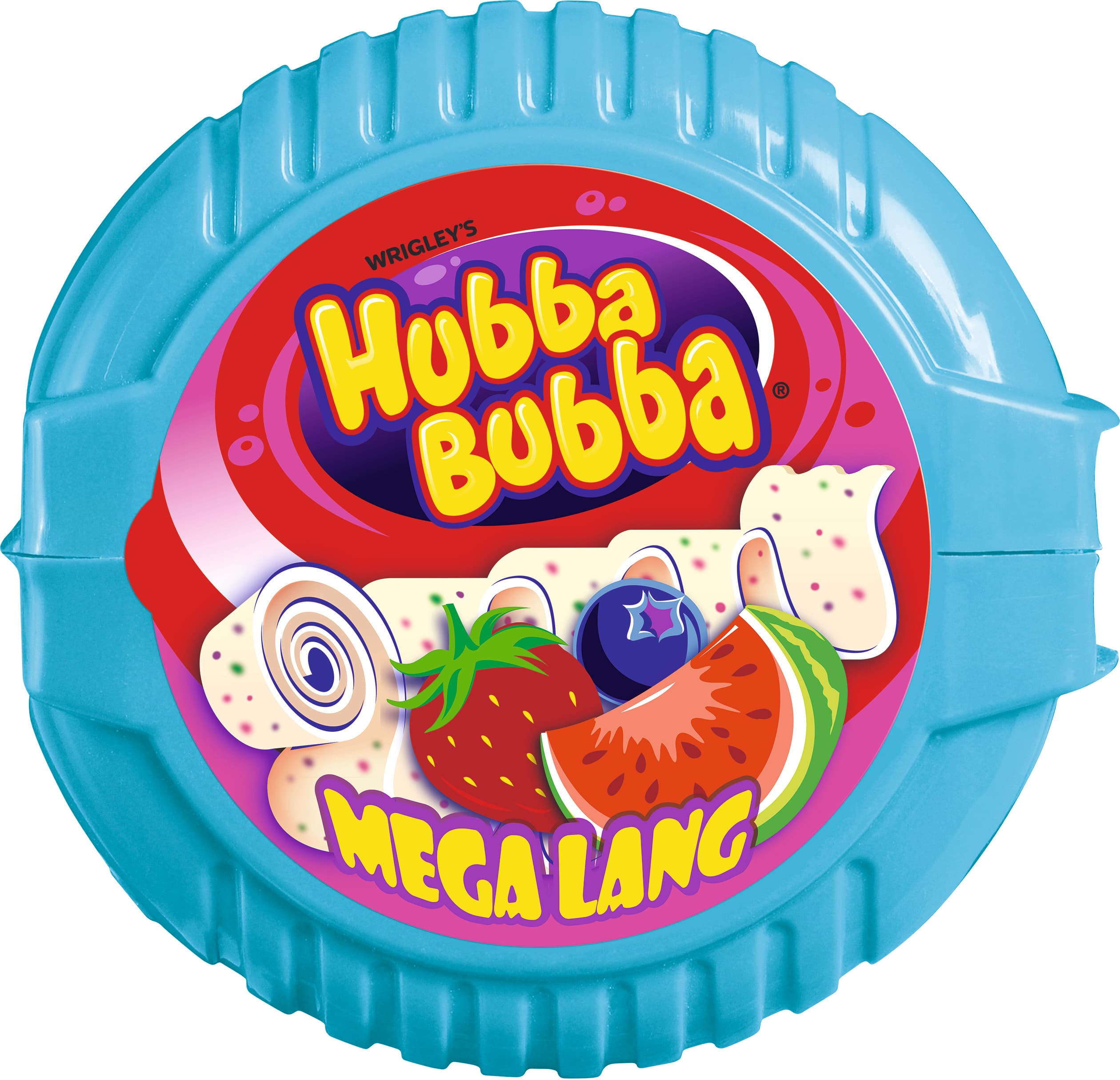 Wrigley's Hubba Bubba® Rolle Mega Lang Triple Mix