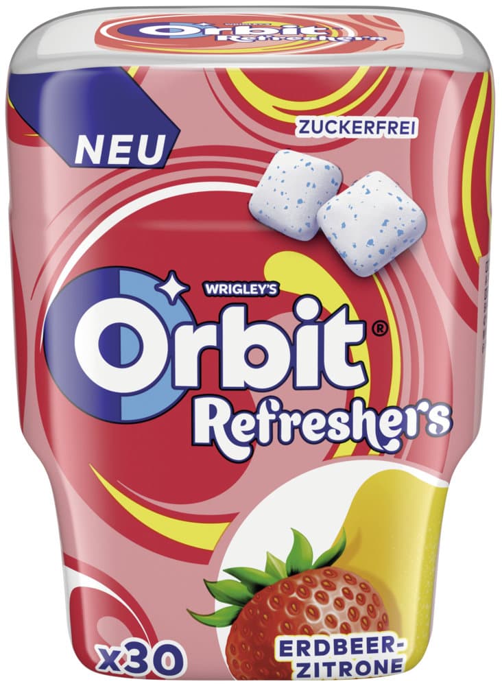 Orbit Kaugummi Refreshers Erdbeer-Zitrone