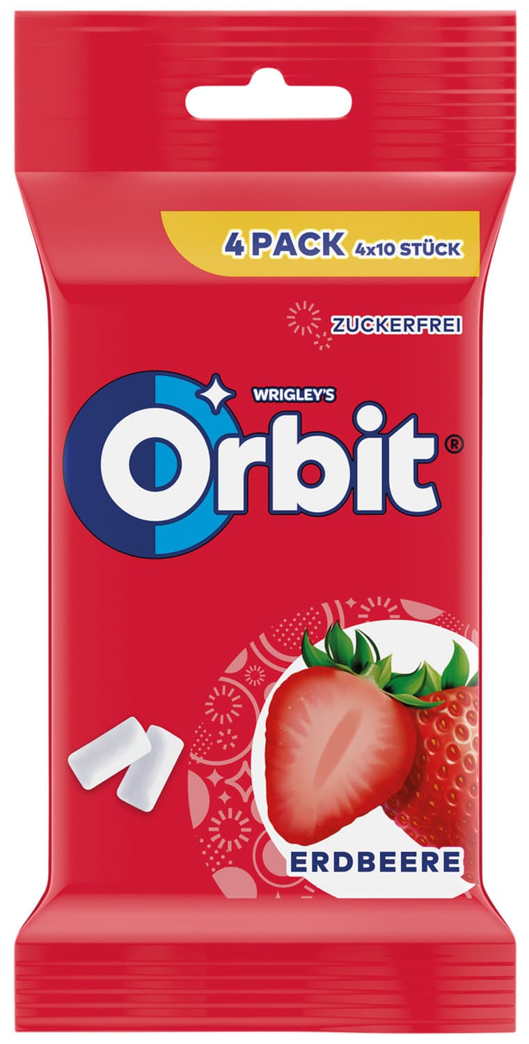 Orbit Kaugummi Erdbeere