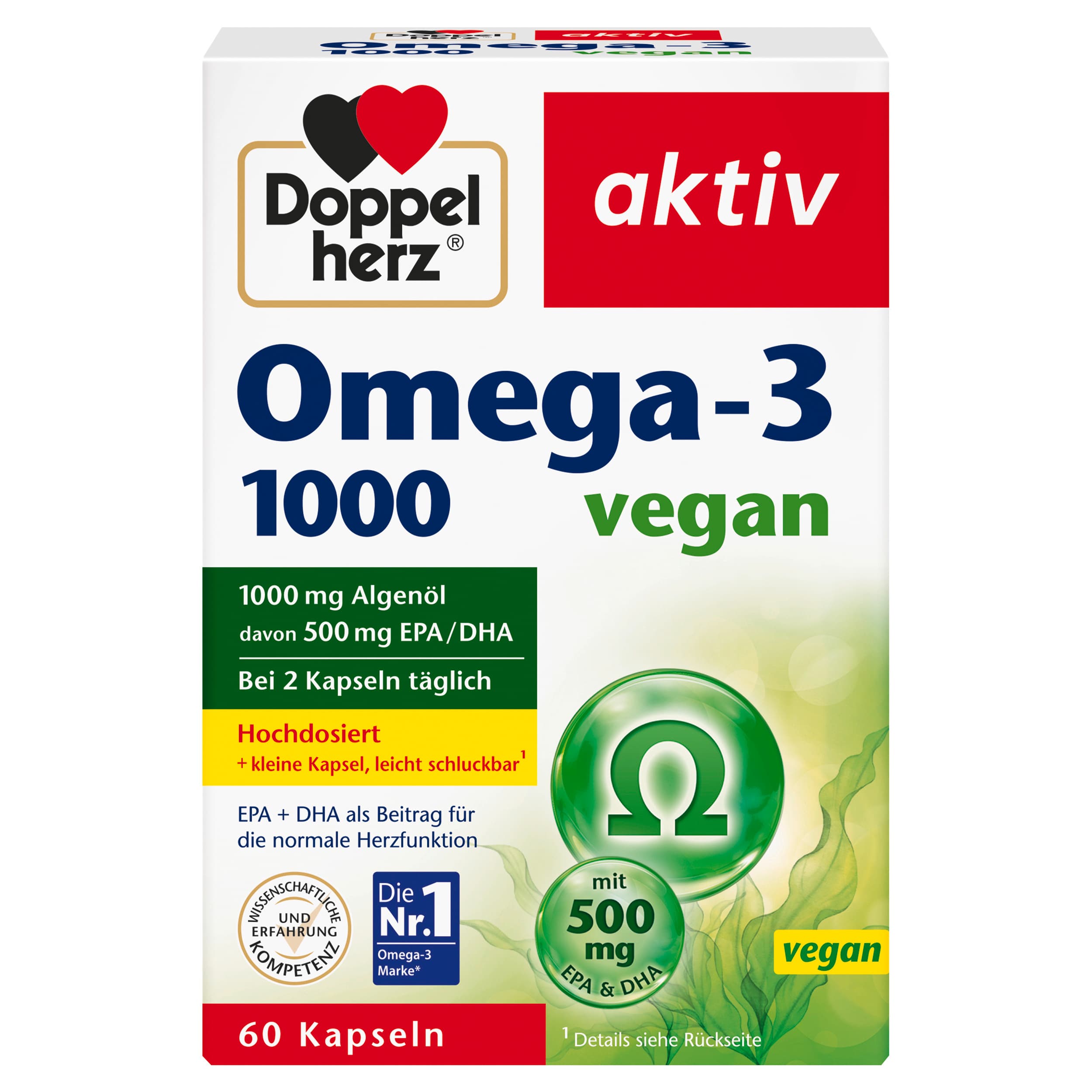 Doppelherz Omega-3 1000 vegan