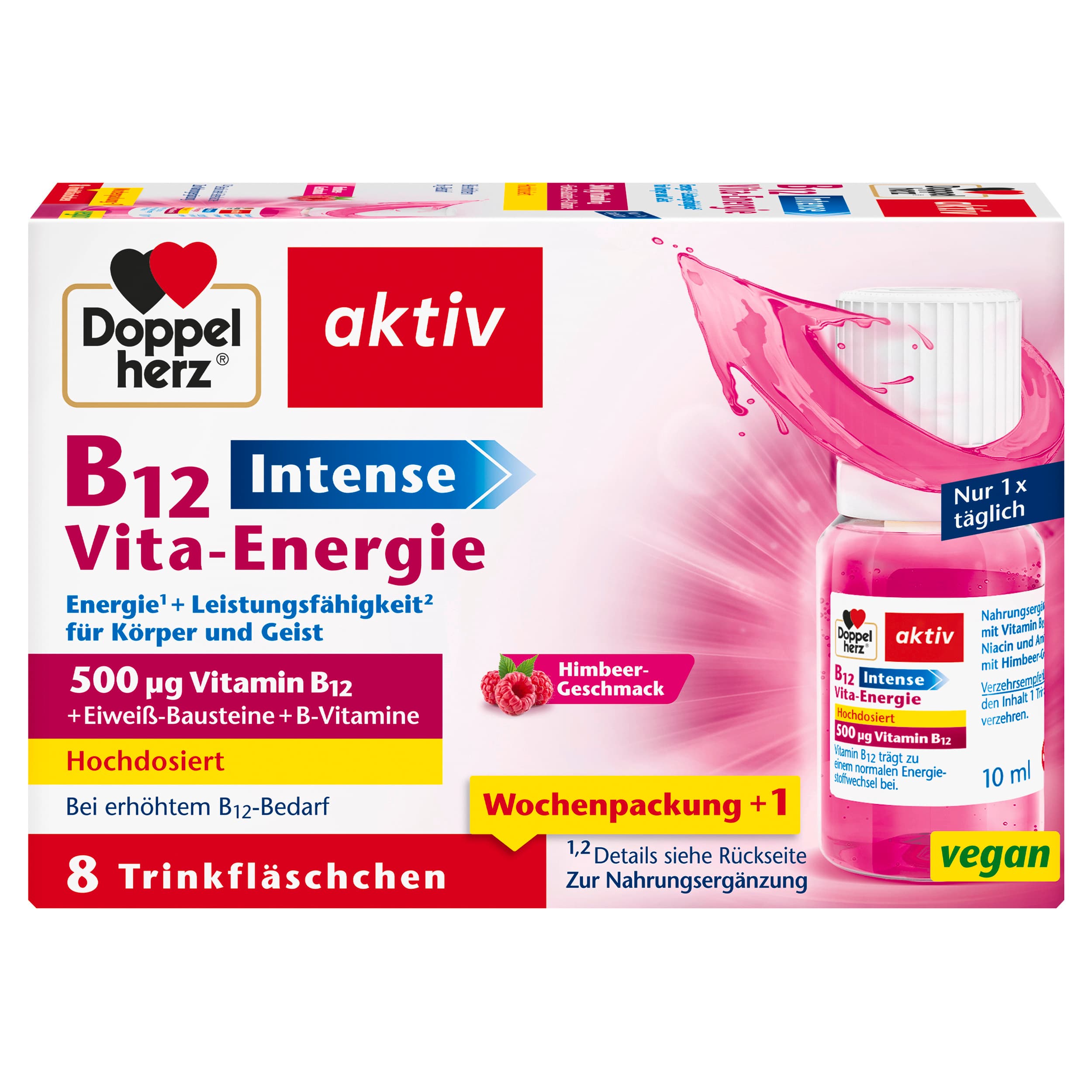 Doppelherz B12 Vita-Energie 8 Trinkfläschchen
