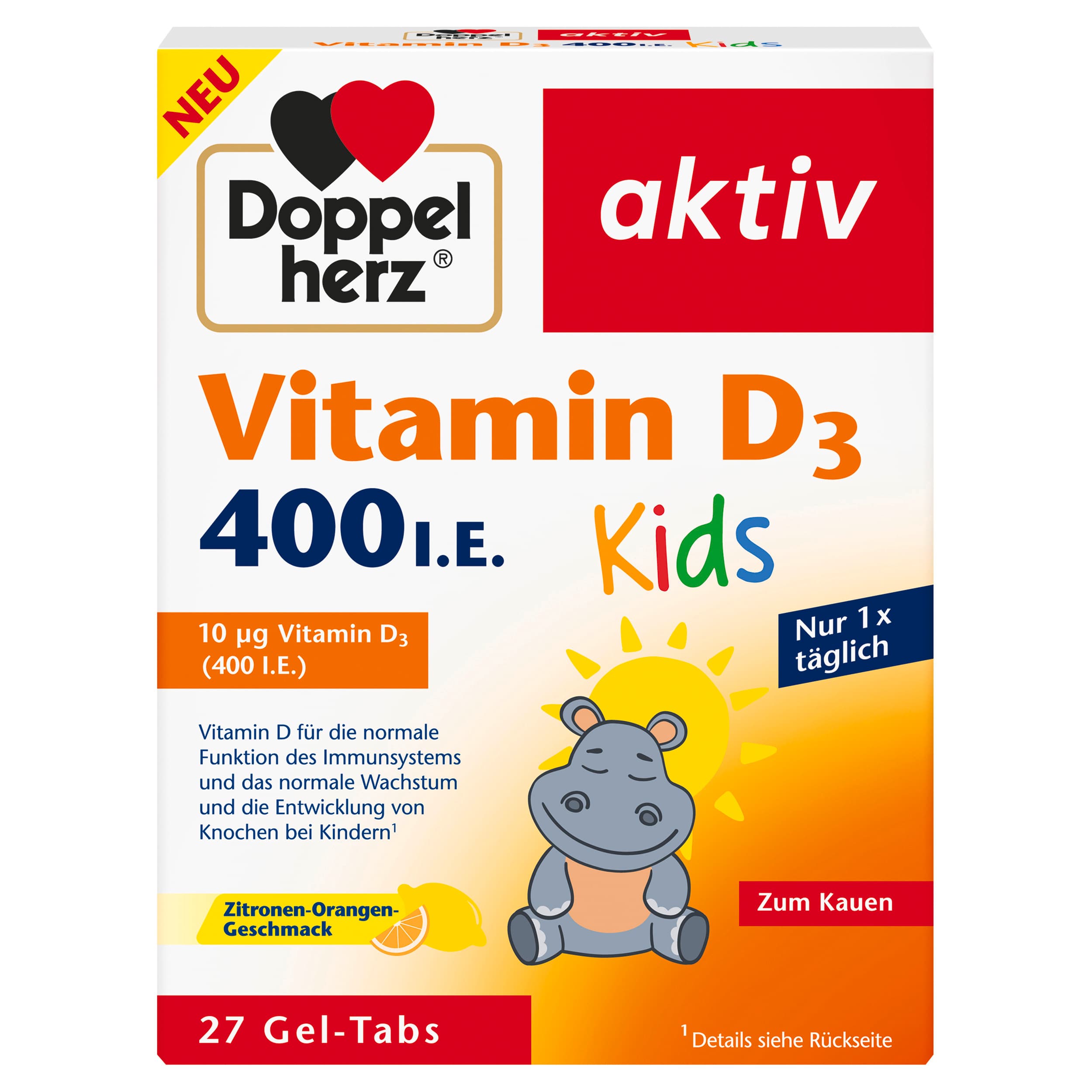 Doppelherz Vitamin D3 400 I.E Kids