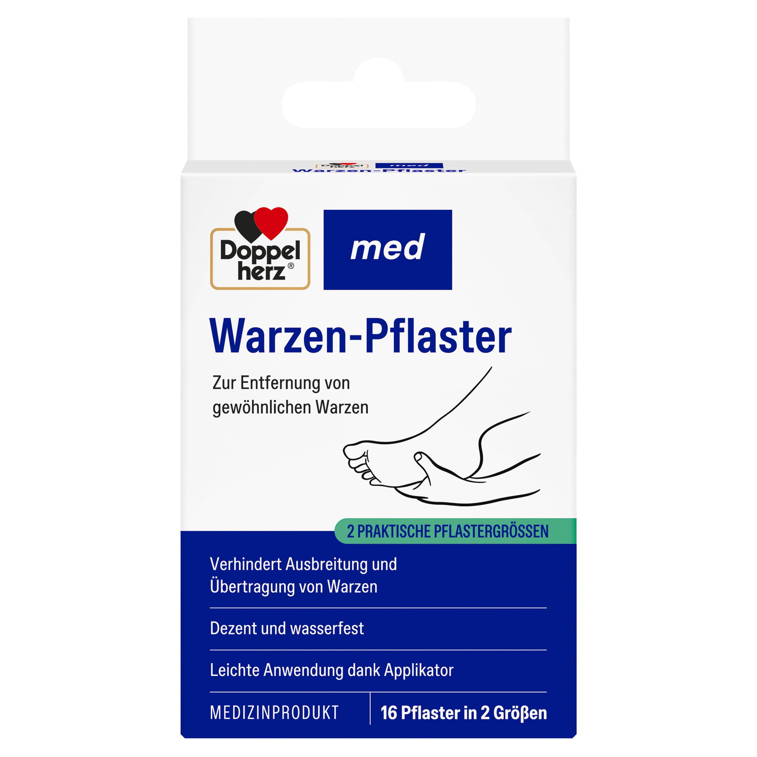 Doppelherz med Warzen-Pflaster