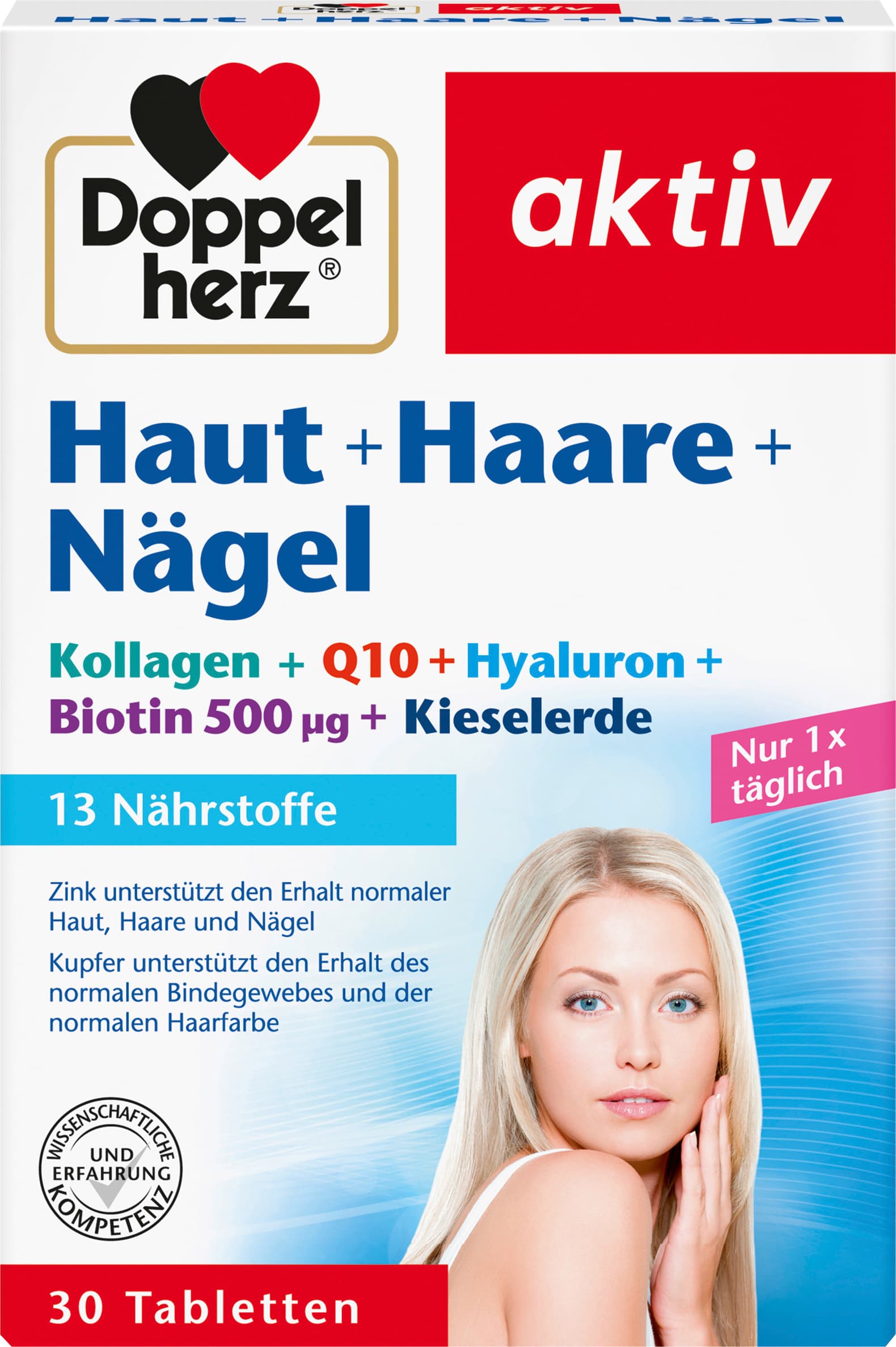 Doppelherz Haut + Haare + Nägel