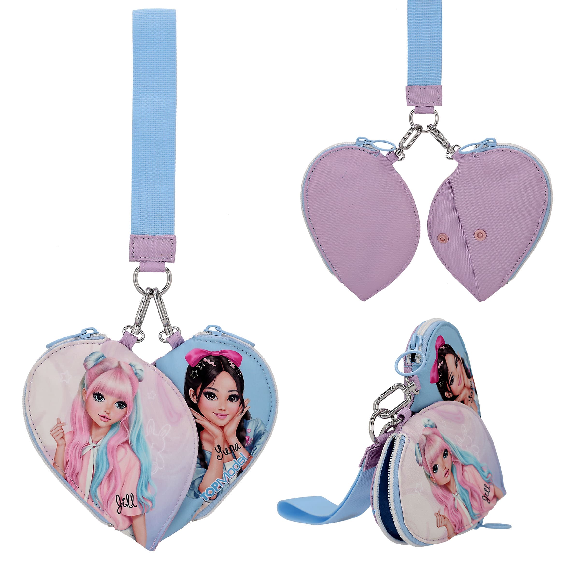 TOPModel Doppelte Handgelenktasche Herz MODERN GIRLY