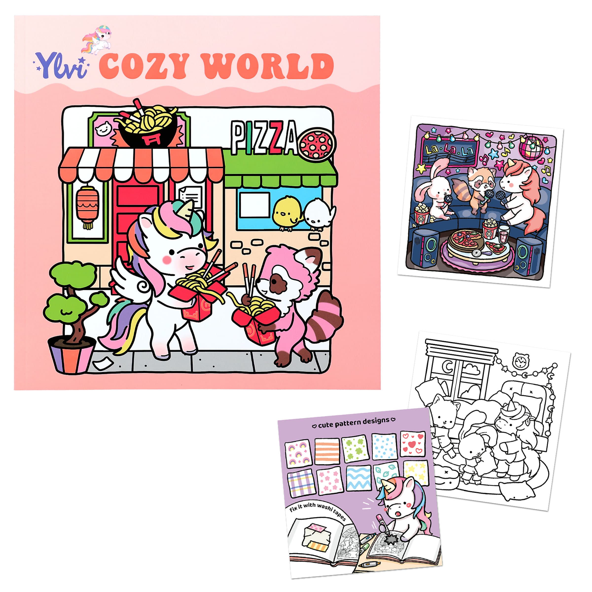 Ylvi COZY World Malbuch