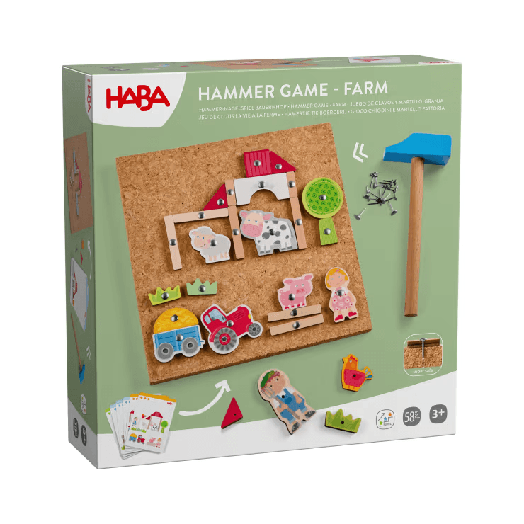HABA Hammer-Nagelspiel Bauernhof