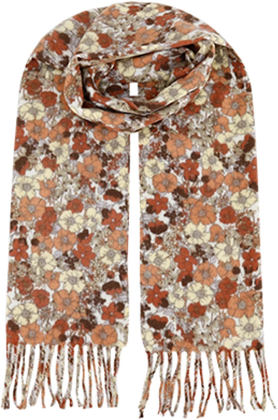 Damen Webschal Blumen