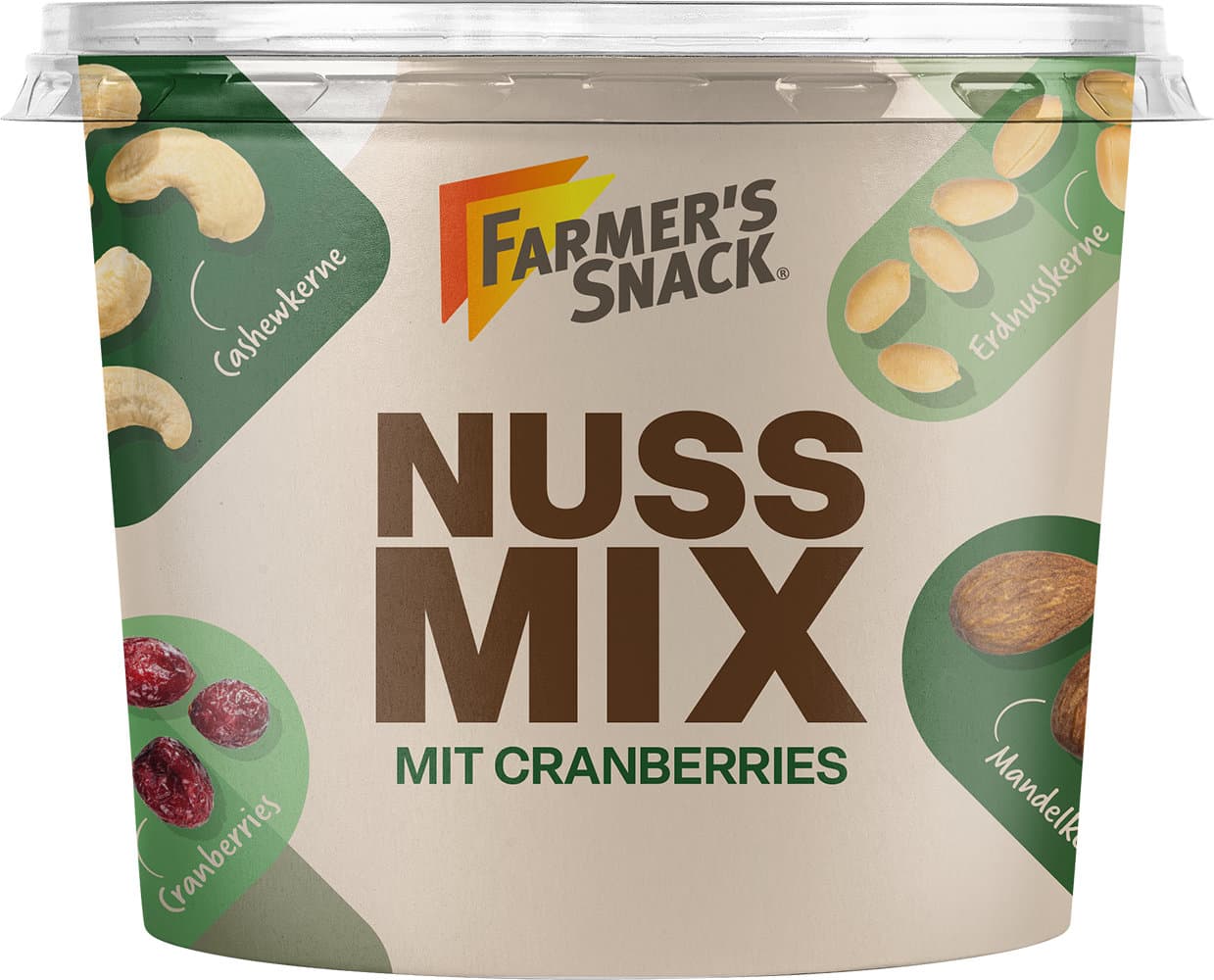 FARMER'S SNACK Nuss Mix mit Cranberries