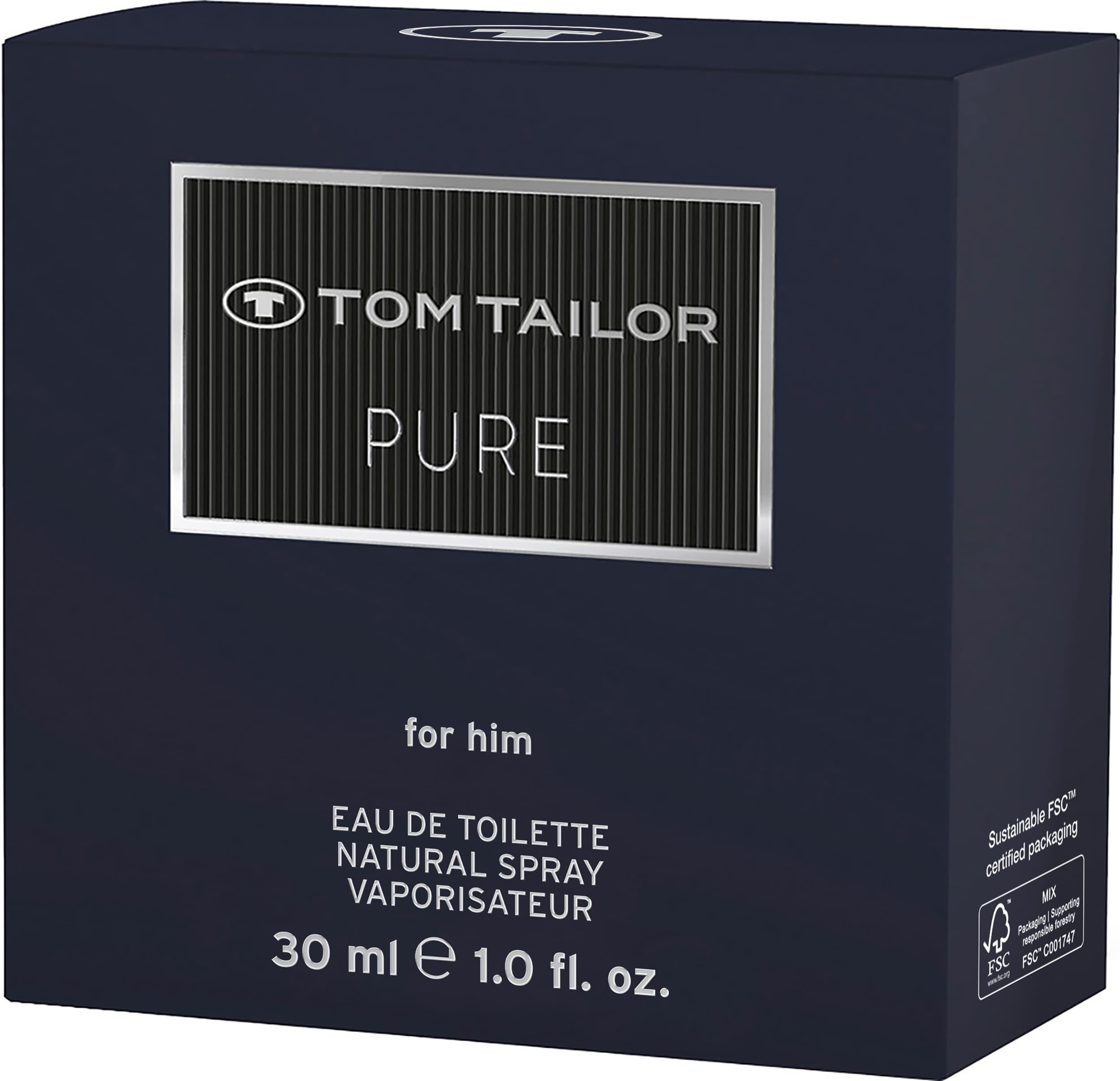 TOM TAILOR Pure for him Eau de Toilette