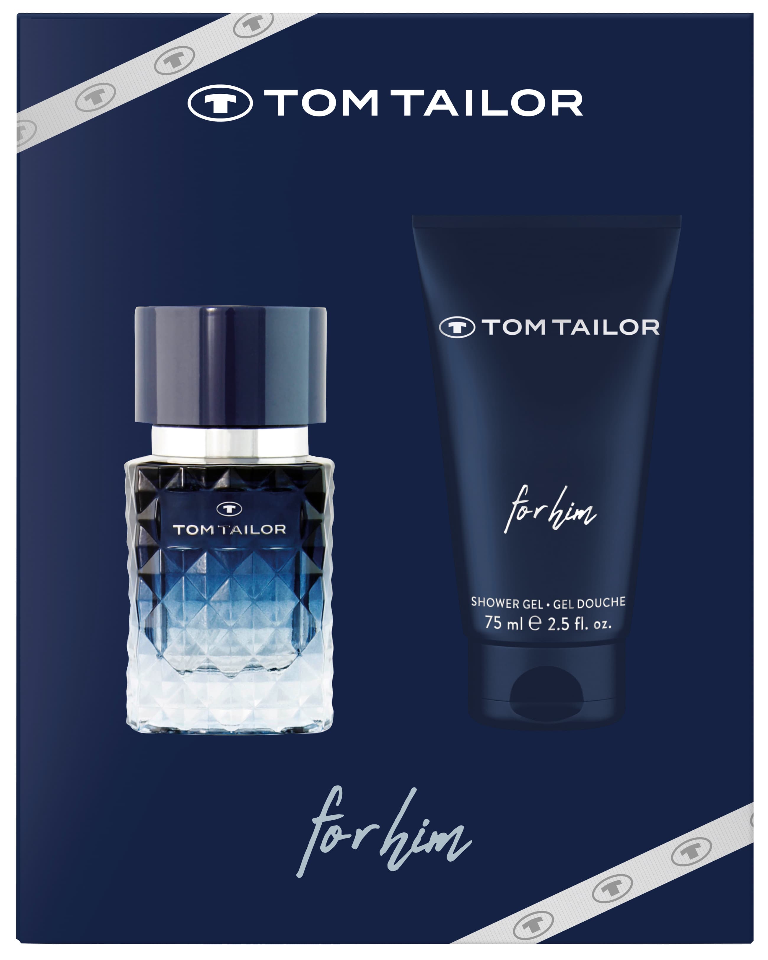 Tom Tailor for him Eau de Toilette + Duschgel Geschenkpackung