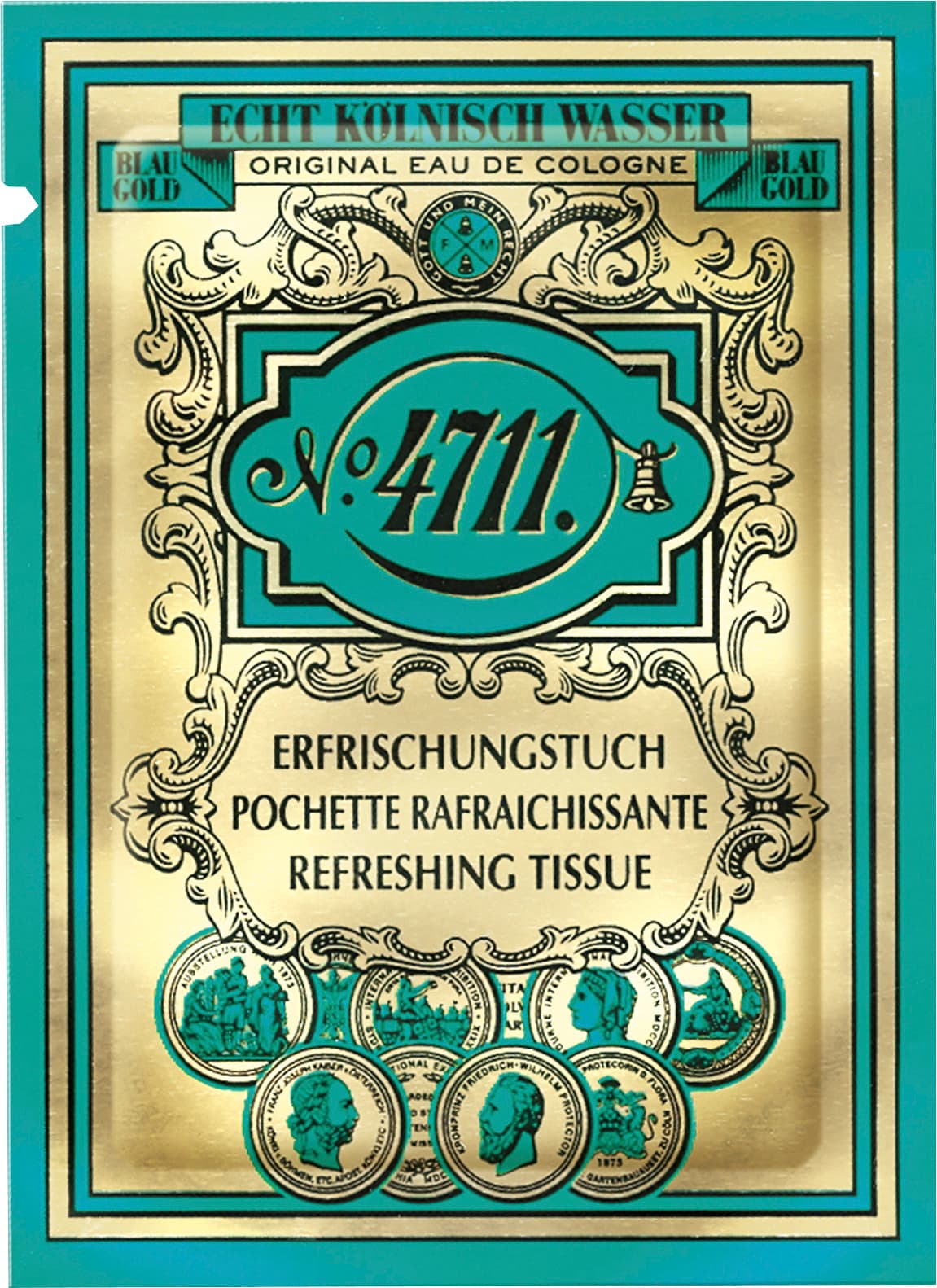 4711 Echt Kölnisch Wasser Erfrischungstuch Eau de Cologne