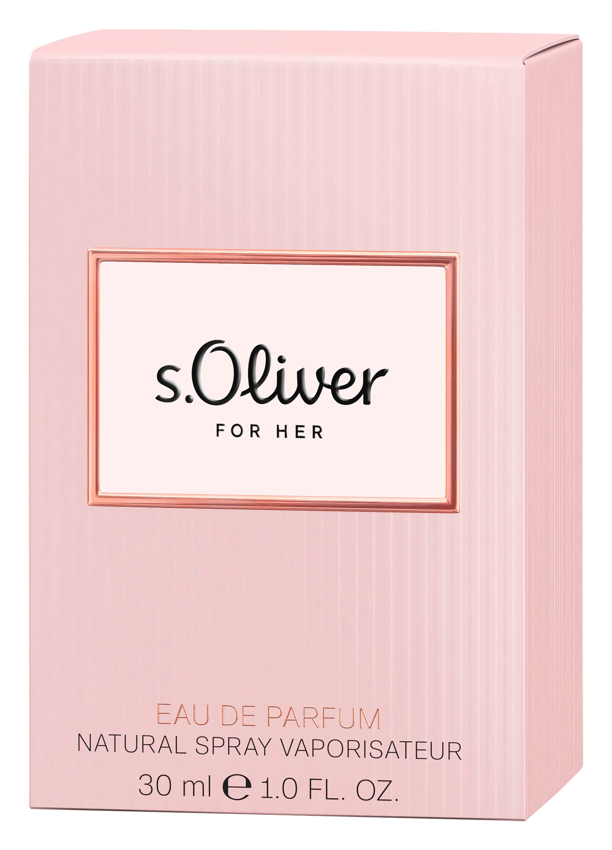 s.Oliver FOR HER Eau de Parfum Naturalspray