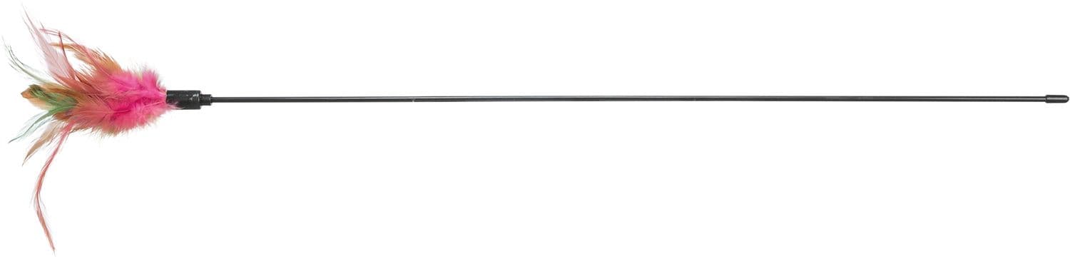Trixie Katzenspielzeug Spielstab mit Federn 50cm