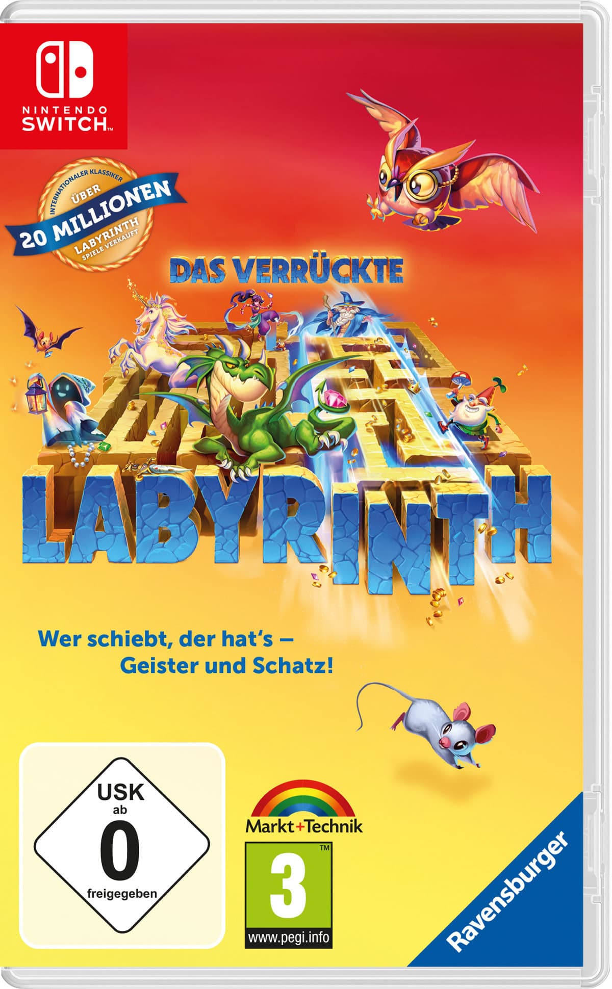 Das verrückte Labyrinth - Nintendo Switch
