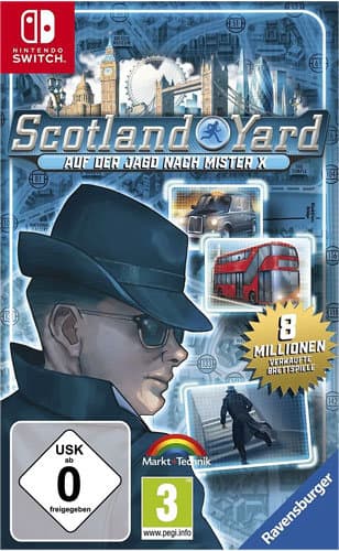 Scotland Yard - Auf der Jagd nach Mister X - Nintendo Switch