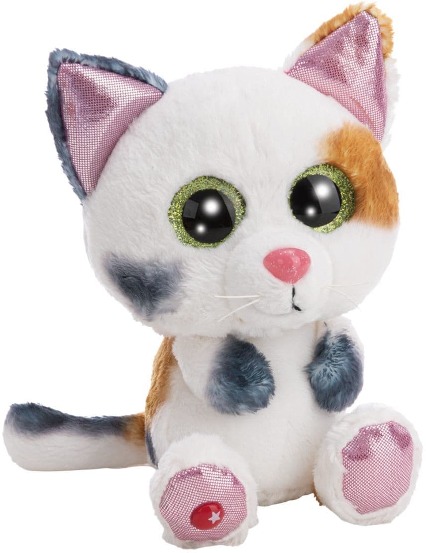 NICI Kuscheltier GLUBSCHIS Glückskatze Calli Malli schlenkernd 15cm
