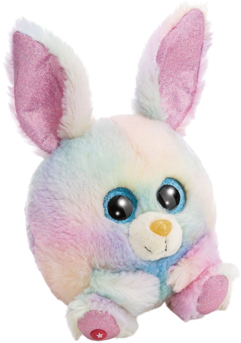 NICI Kuscheltier GLUBSCHIS Baby Hase Rainbow Candy 13cm
