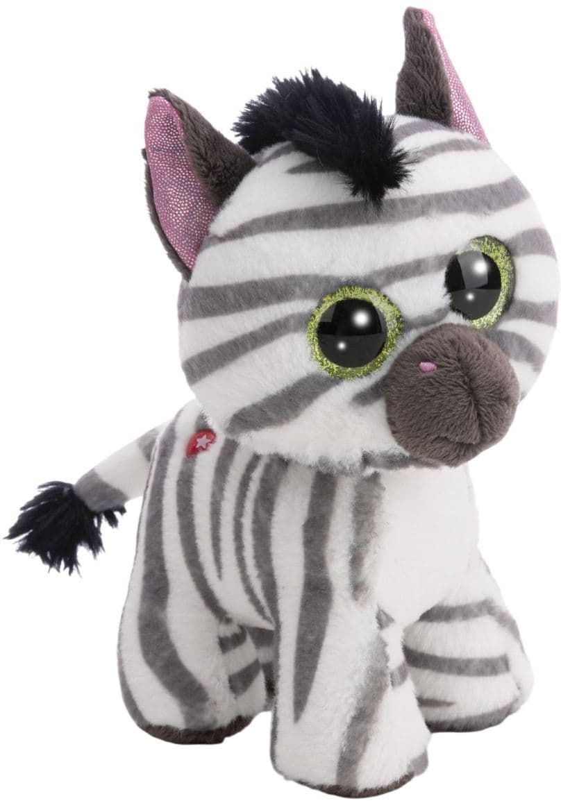 NICI Kuscheltier GLUBSCHIS Zebra Mankalita stehend 15cm