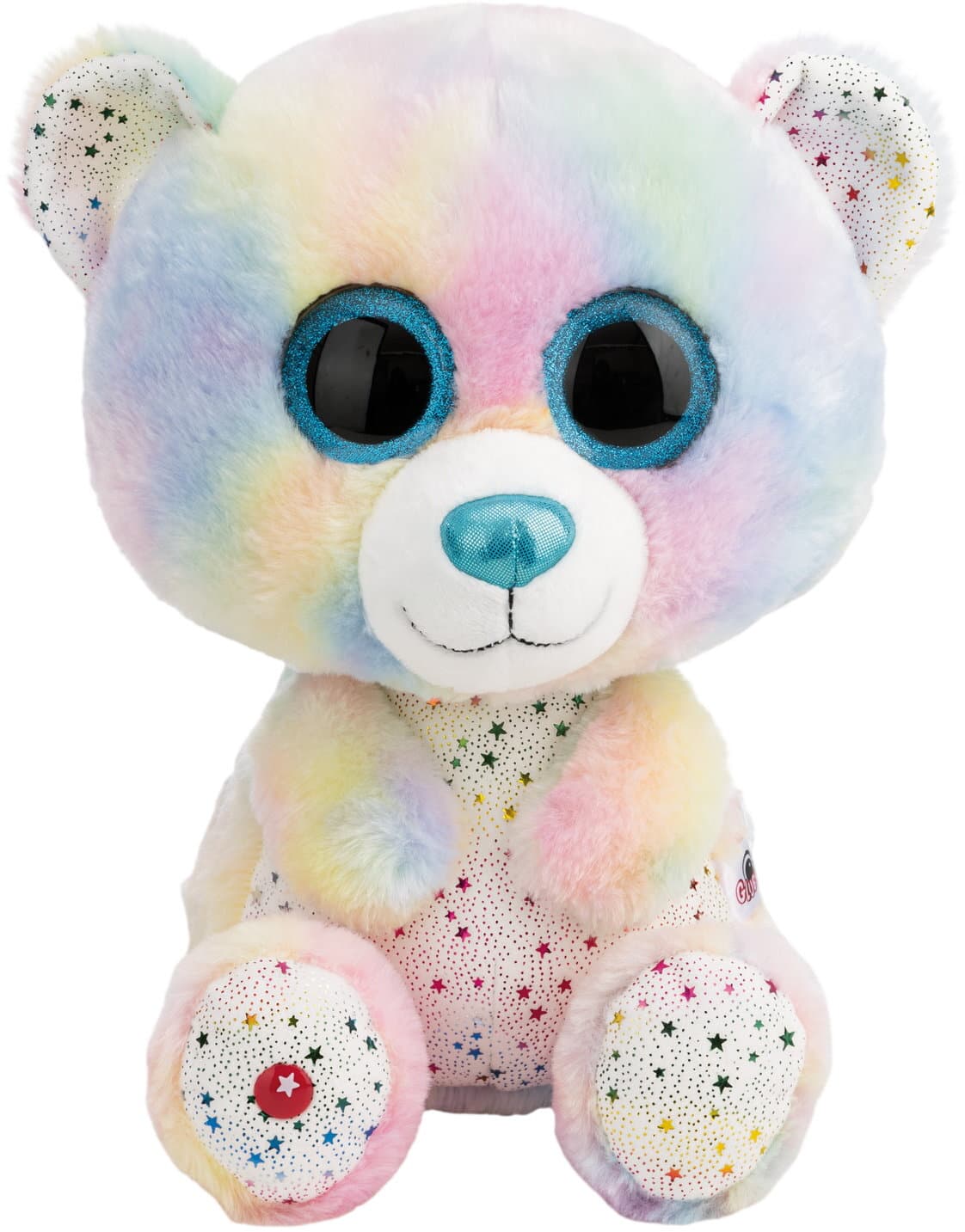 NICI Kuscheltier GLUBSCHIS Bär Regenbogen Snoomi 35cm