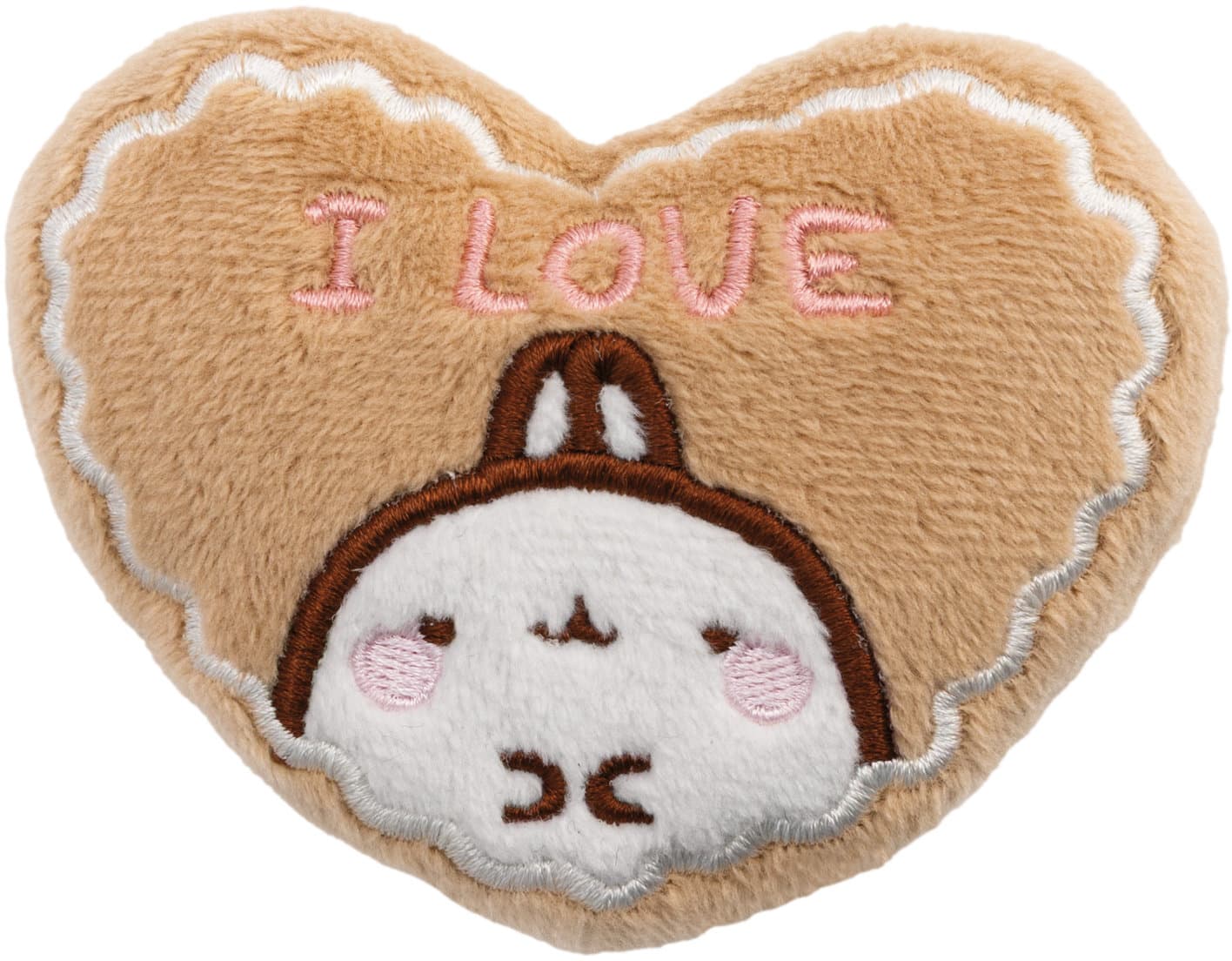 NICI Kuscheltier MagNICI Molang mit Lebkuchenherz 8cm