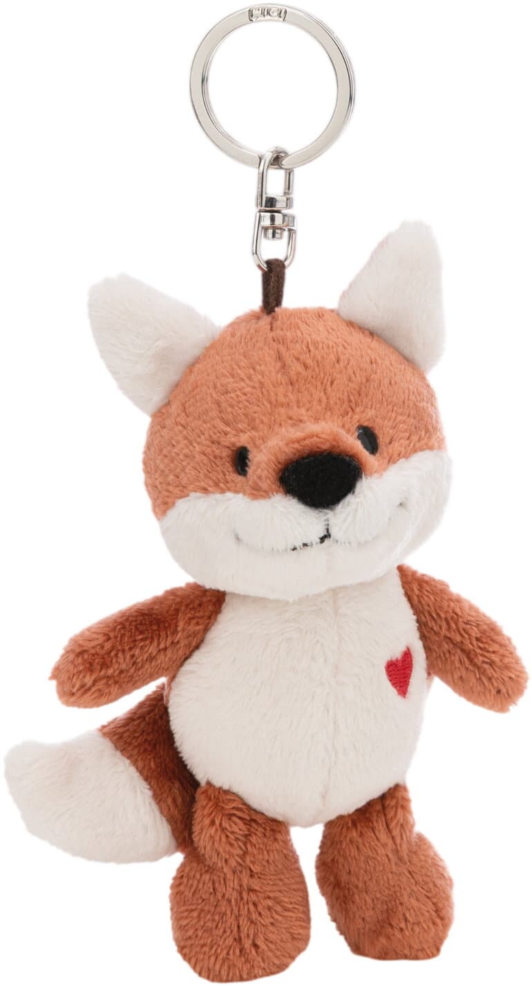 NICI Schlüsselanhänger Love Fuchs Miro mit Herz 10cm
