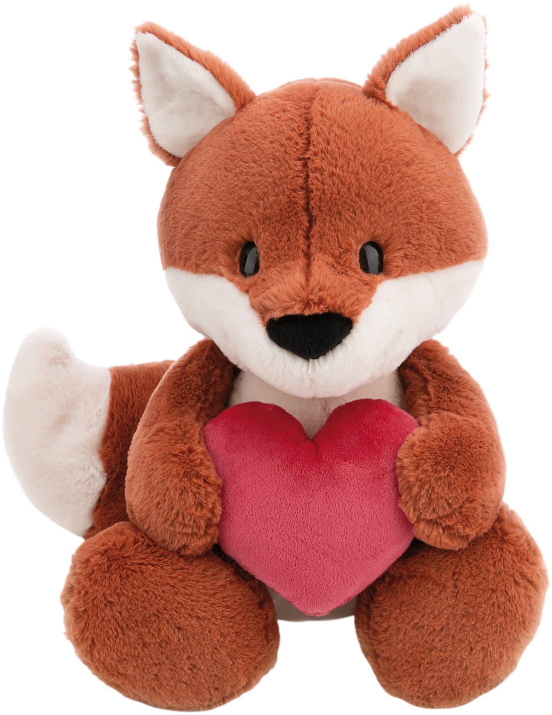 NICI Kuscheltier Love Fuchs Miro mit Herz 25cm