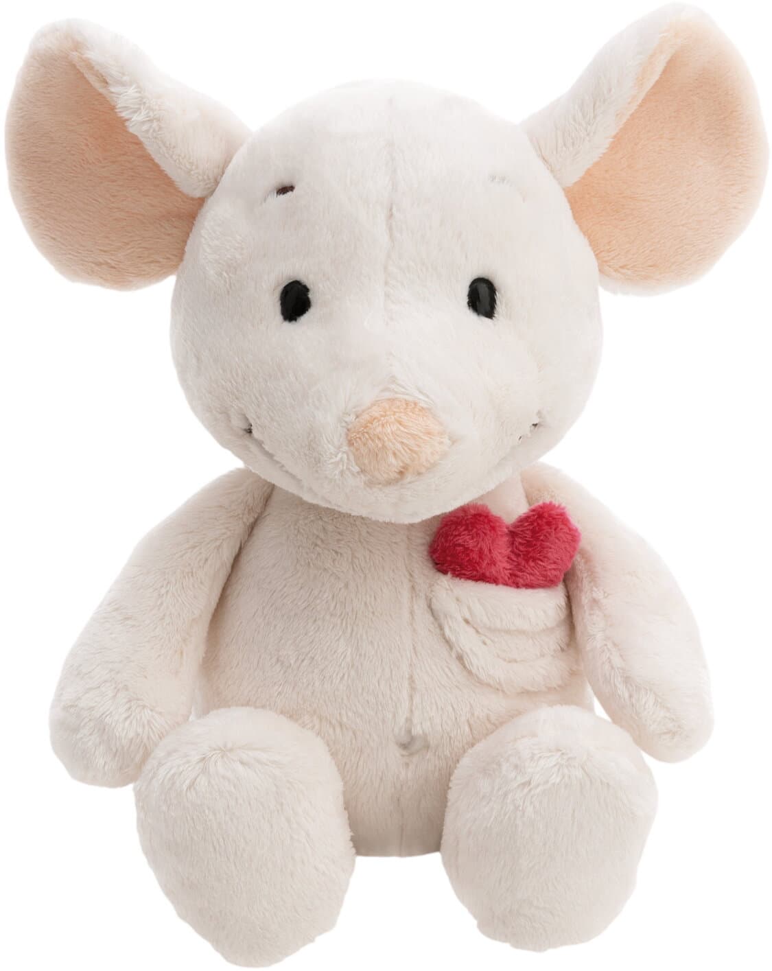 NICI Kuscheltier Love Maus Mira mit Herz 25cm