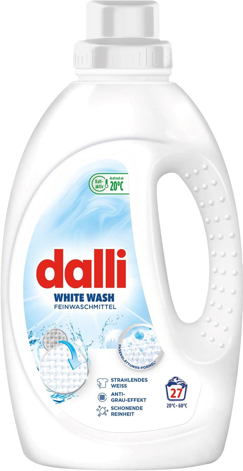 dalli Feinwaschmittel White Wash Flüssig