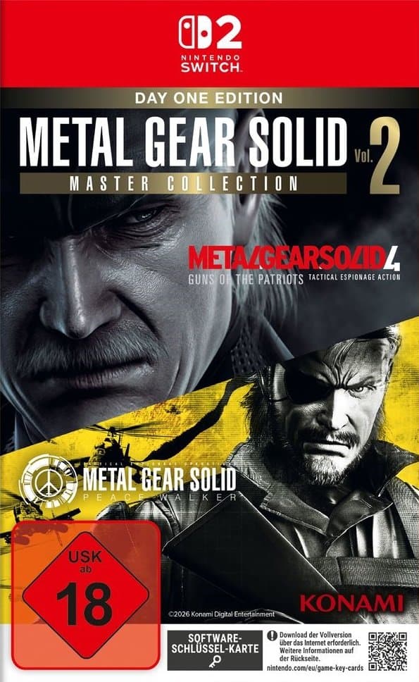 Metal Gear Solid Master Collection 2 (Day One Edition) - Nintendo Switch 2