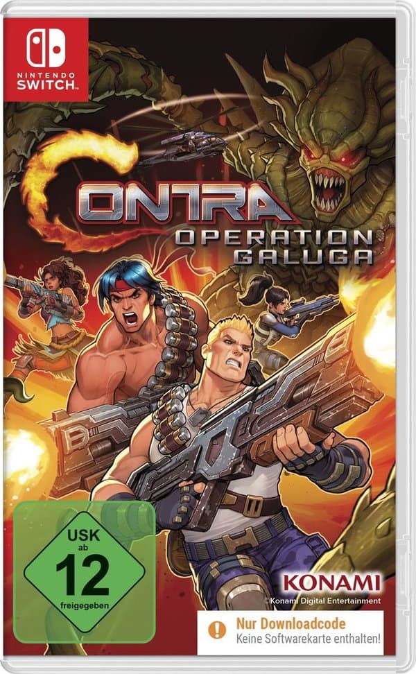 Contra - Operation Galuga (CIAB) - Nintendo Switch