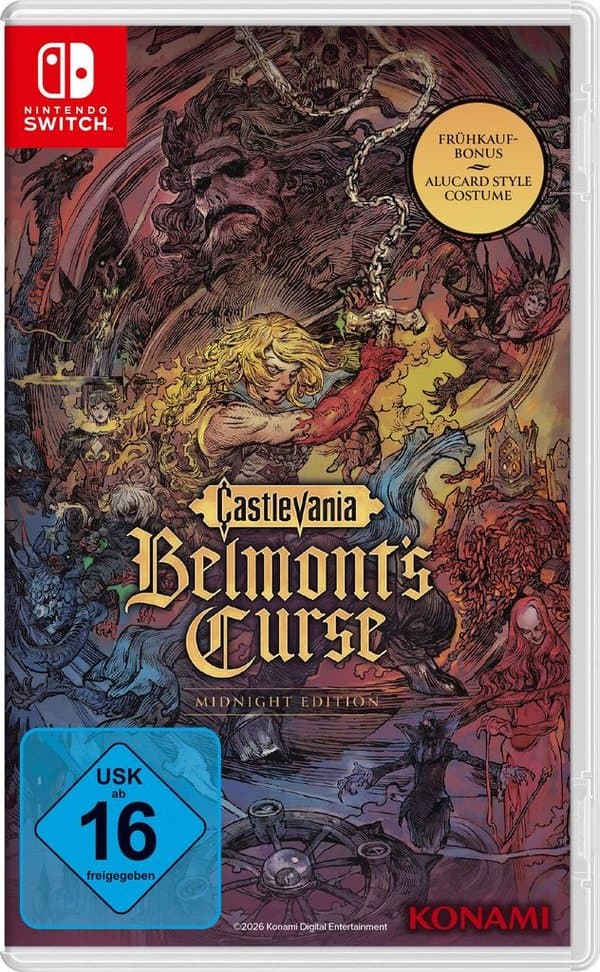 Castlevania - Belmont's Curse - Nintendo Switch