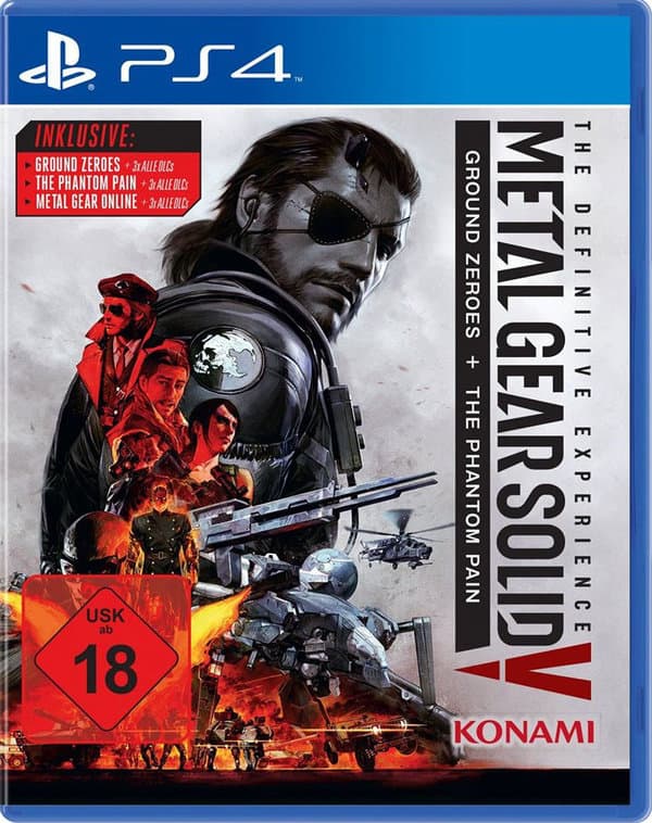 Metal Gear Solid 5 - The Definitive Experience - Playstation 4