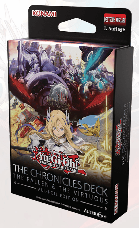 Yu-Gi-Oh Sammelkartenspiel - THE CHRONICLES DECK: The Fallen & The Virtuous (All-Foil Edition)