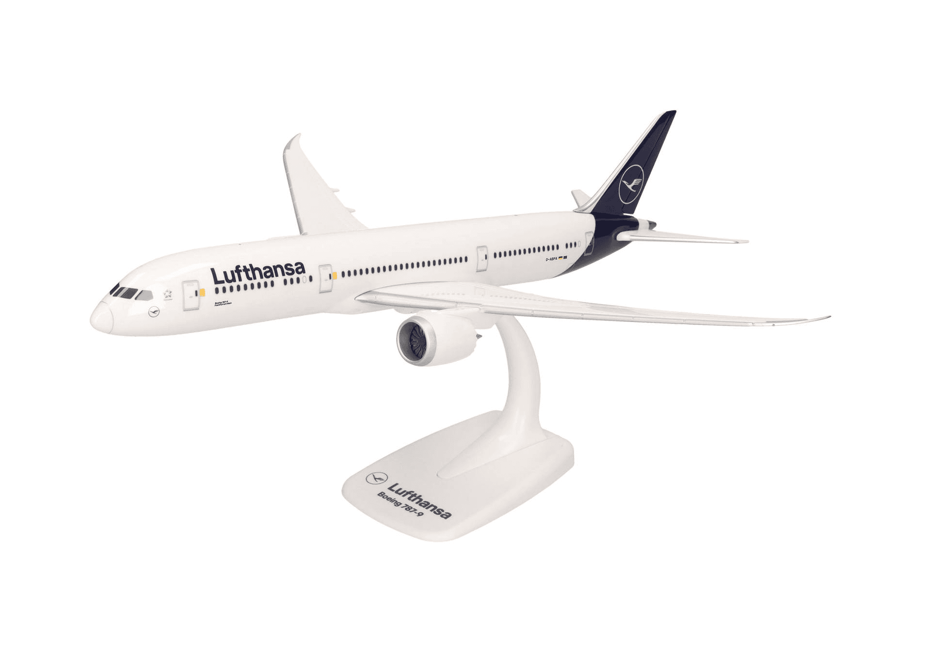Herpa SnapFit Lufthansa Boeing 787-9 Dreamliner Frankfurt am Main 1:200