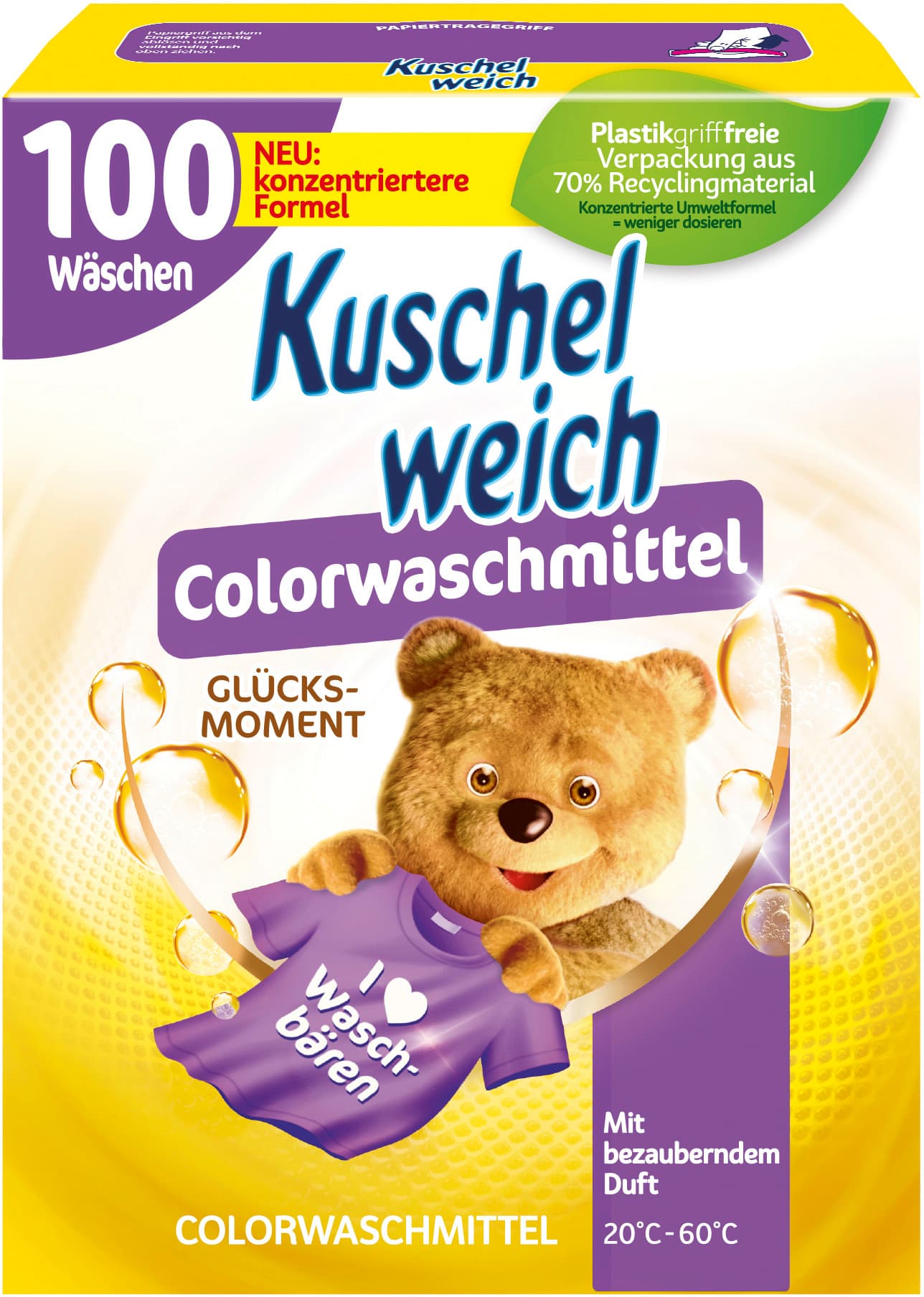 Kuschelweich Colorwaschmittel Glücksmoment