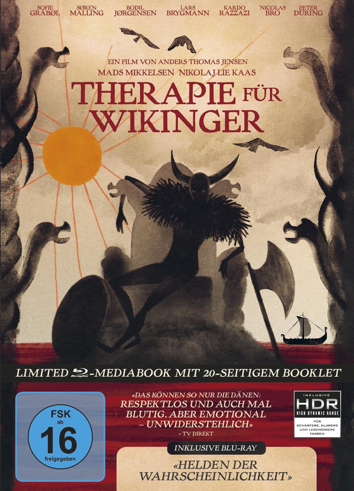 Therapie für Wikinger LTD. - Limited Edition 2-Disc Mediabook (4K Ultra HD + Bonus-Blu-ray)