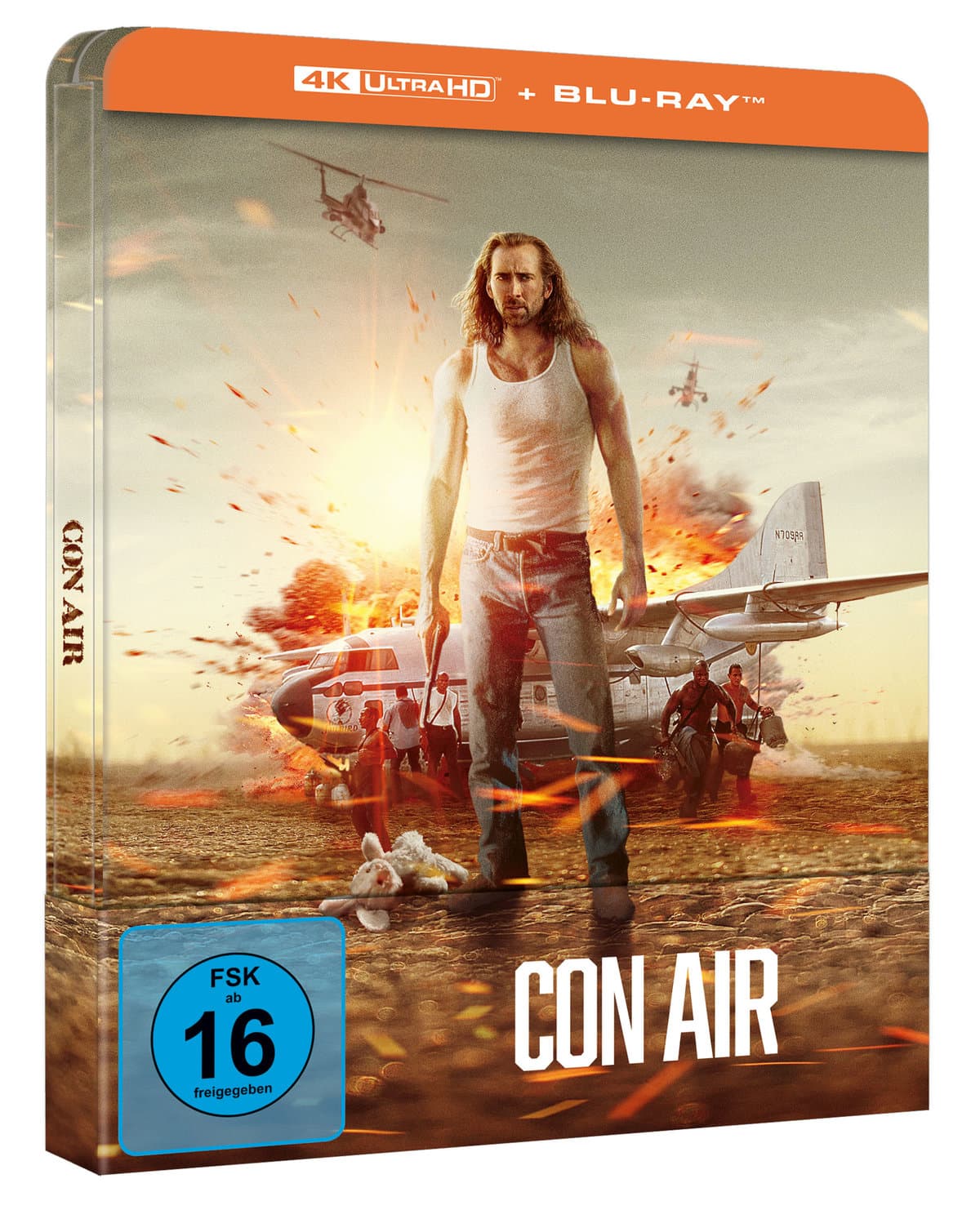 Con Air -Uncut - Limited Edition - Steelbook (4K Ultra HD) (+ Blu-ray)