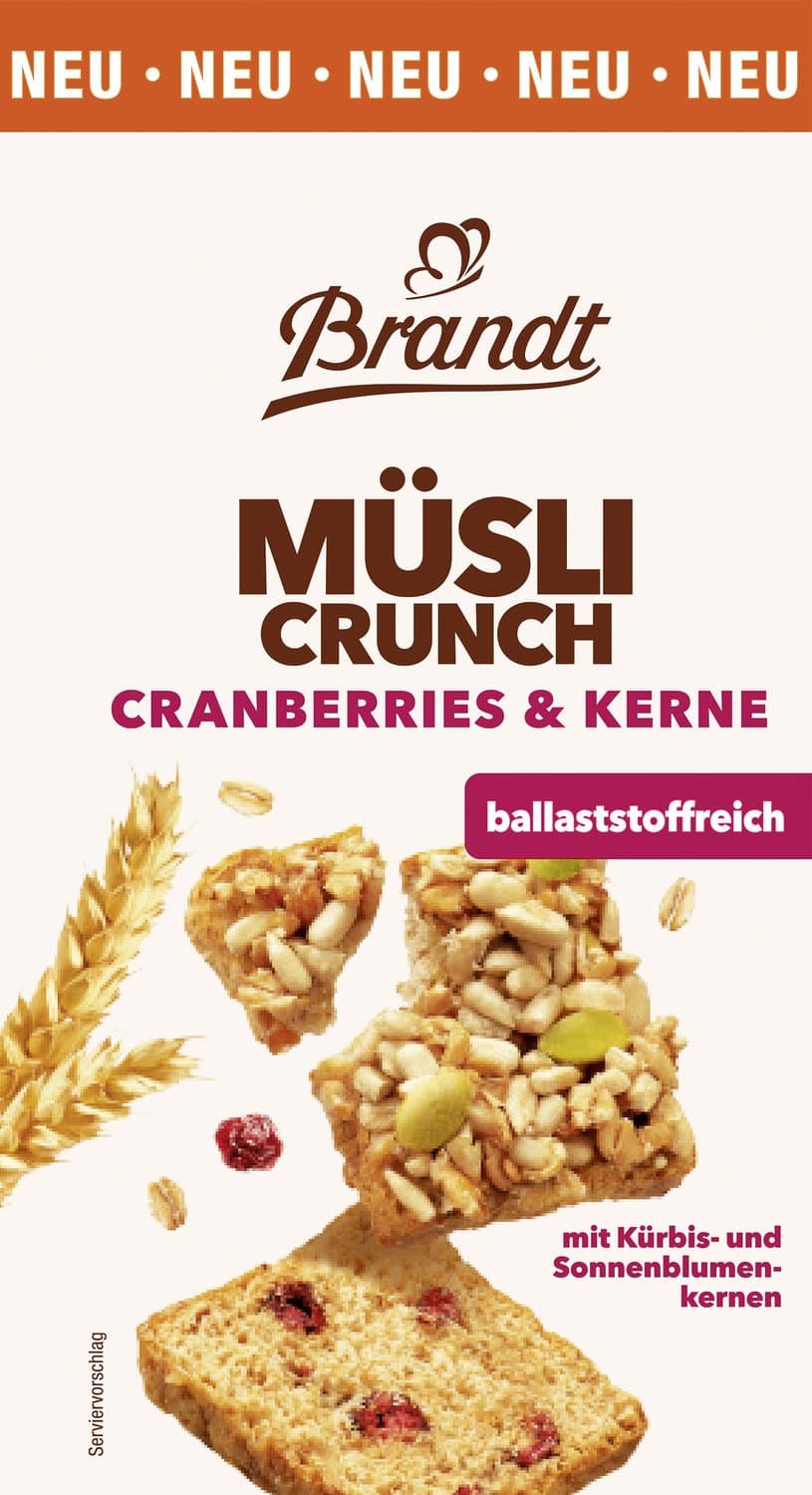 Brandt Müsli Crunch Cranberries & Kerne