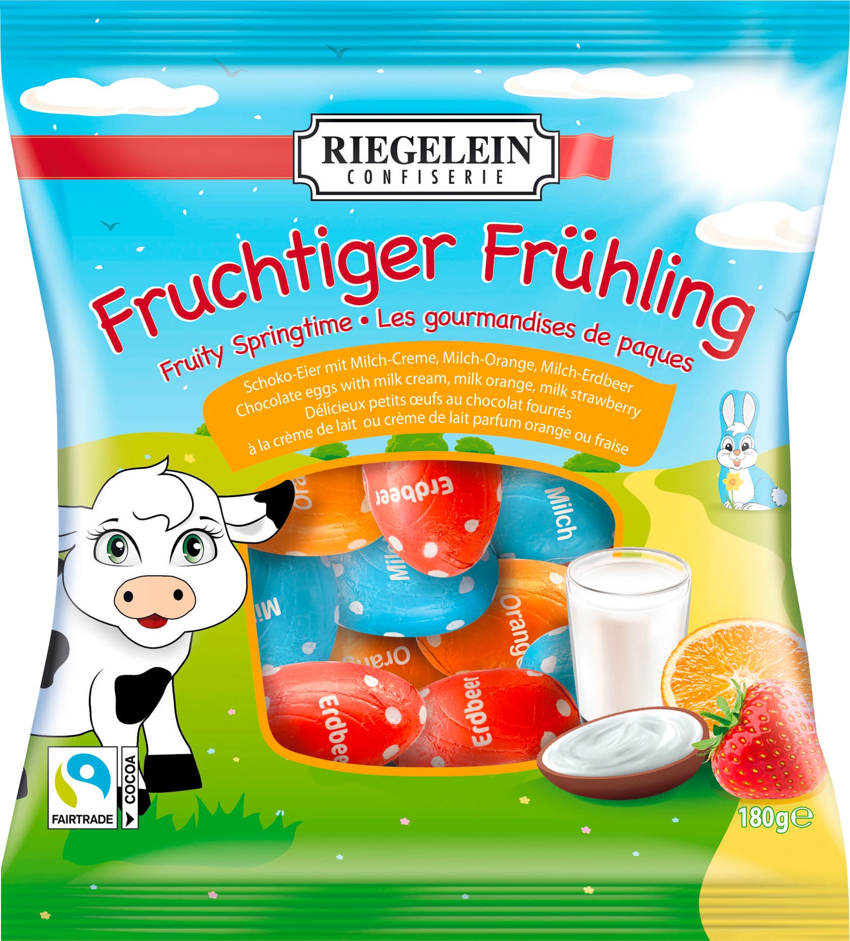 Huevos de Pascua Riegelein Primavera Frutal