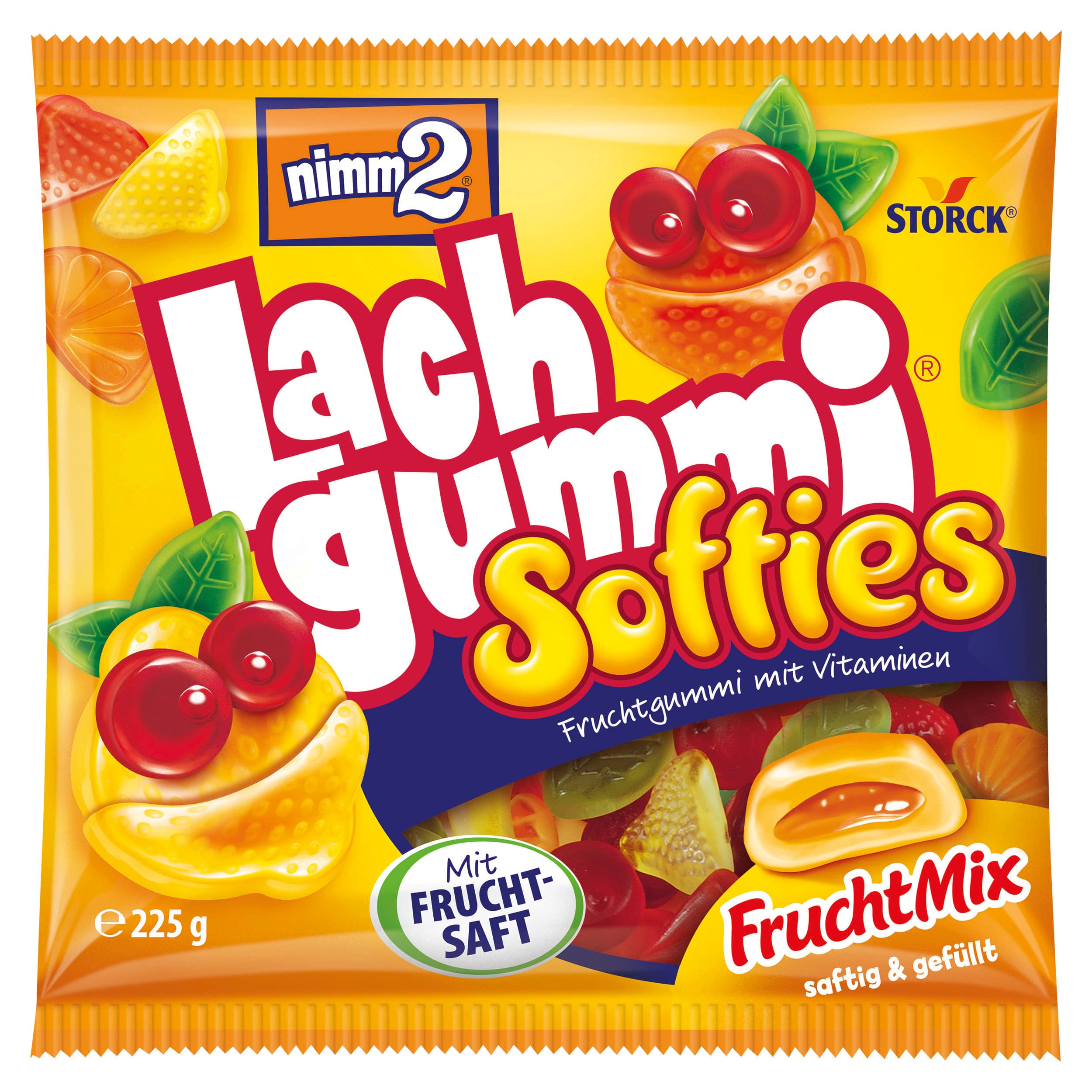 nimm2 Lachgummi Softies Fruchtmix