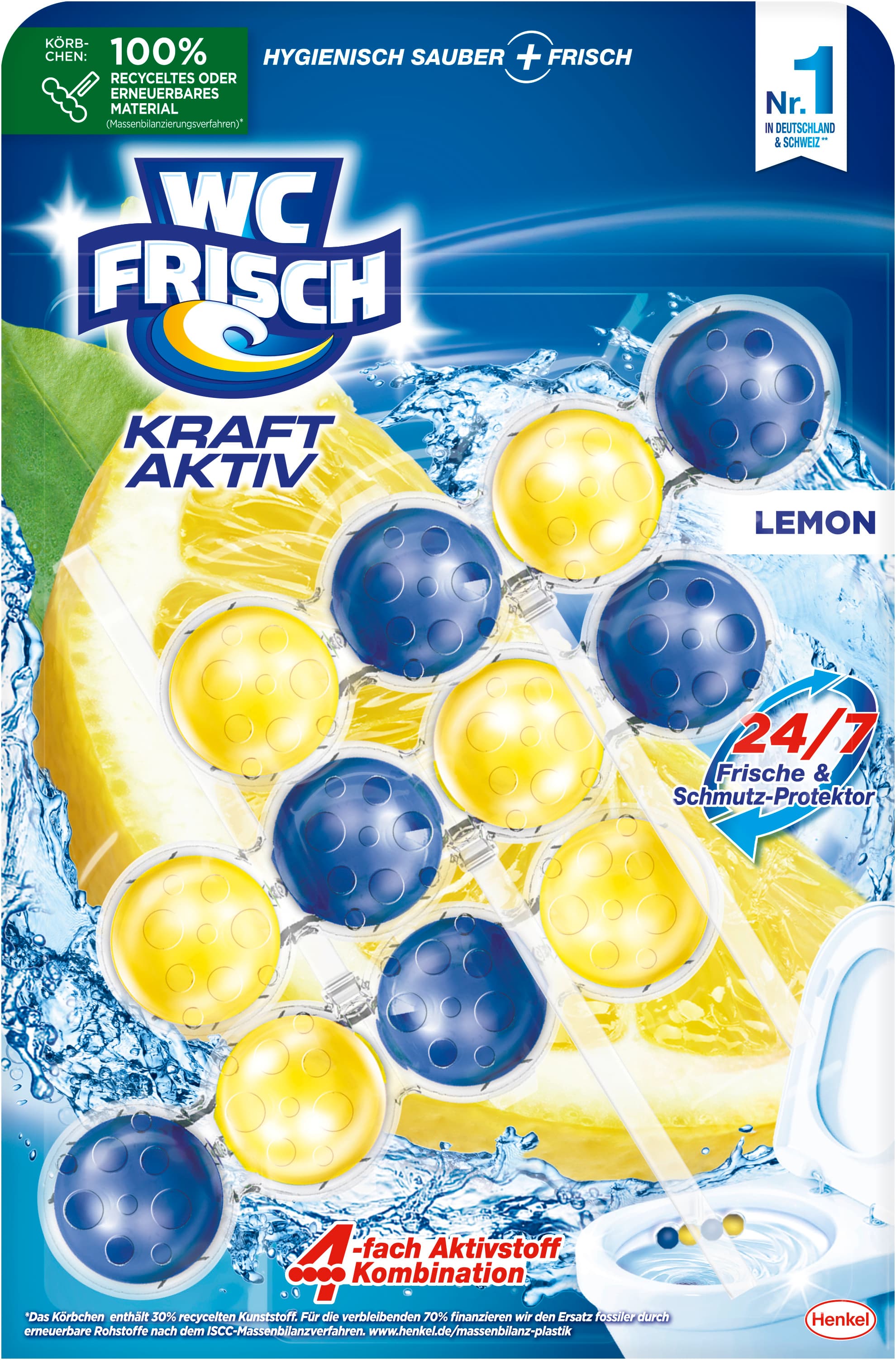 WC FRISCH Kraft-Aktiv Lemon