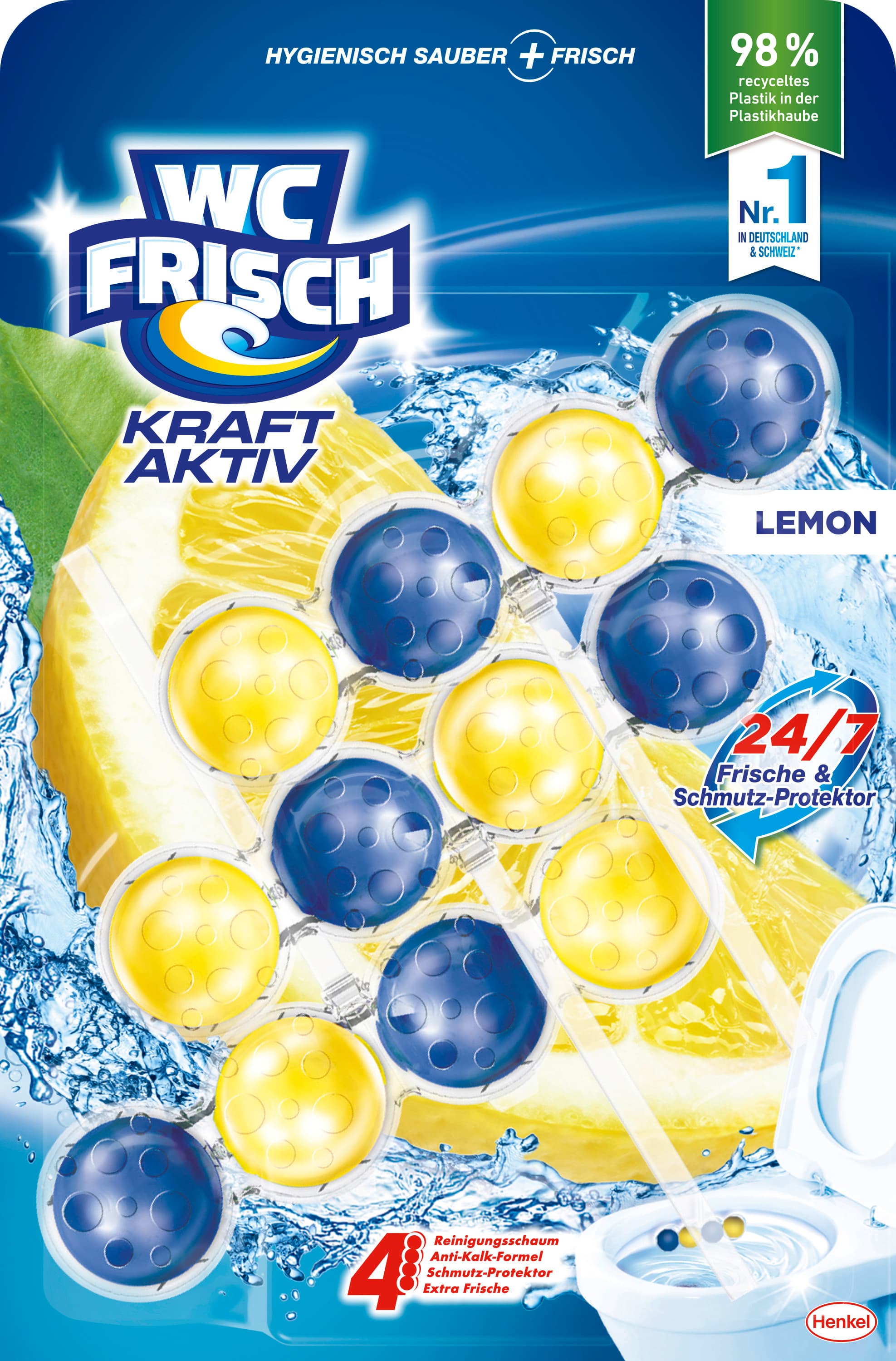 WC FRISCH Kraft-Aktiv Lemon