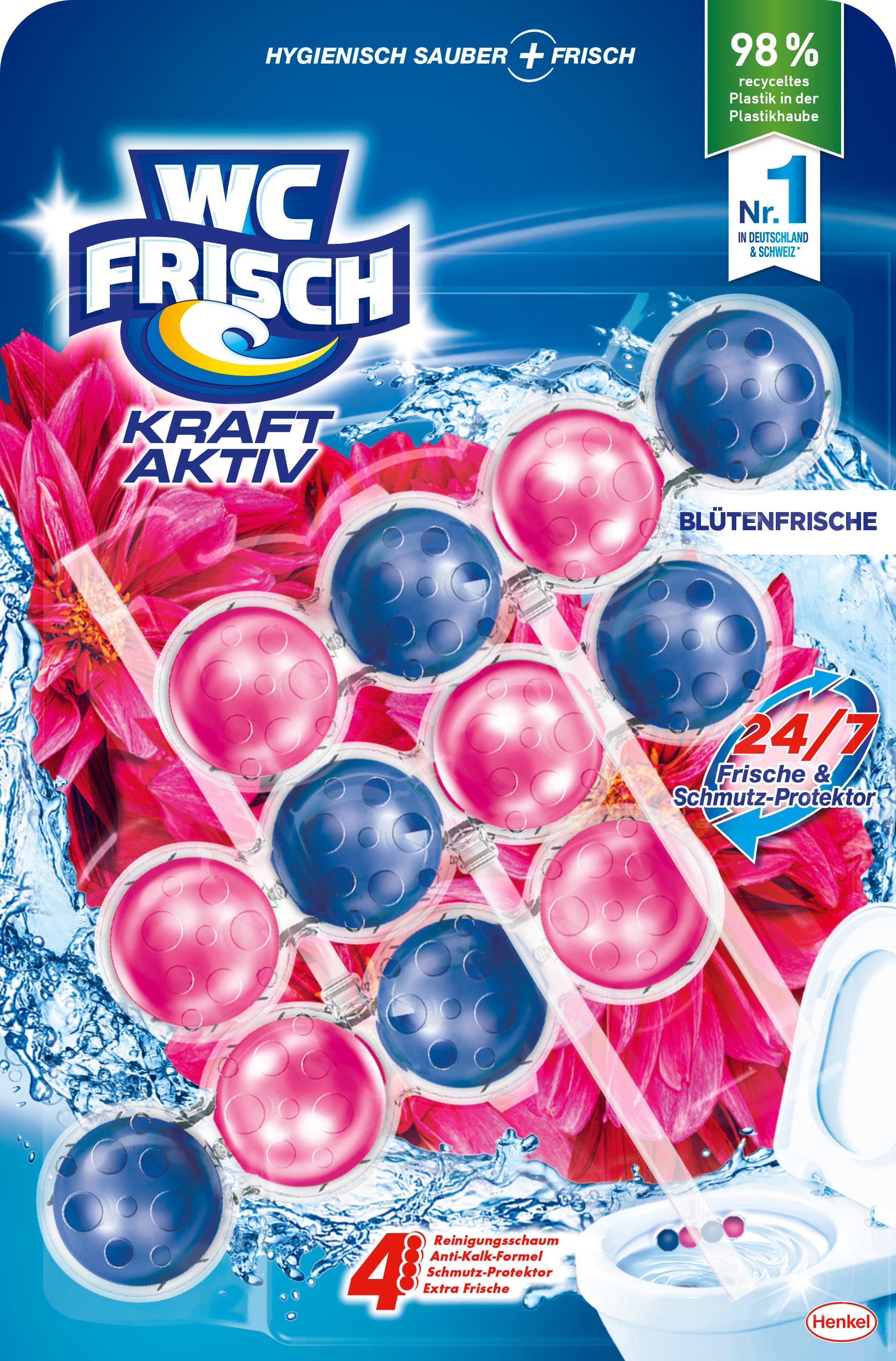 WC FRISCH Kraft-Aktiv Blütenfrische