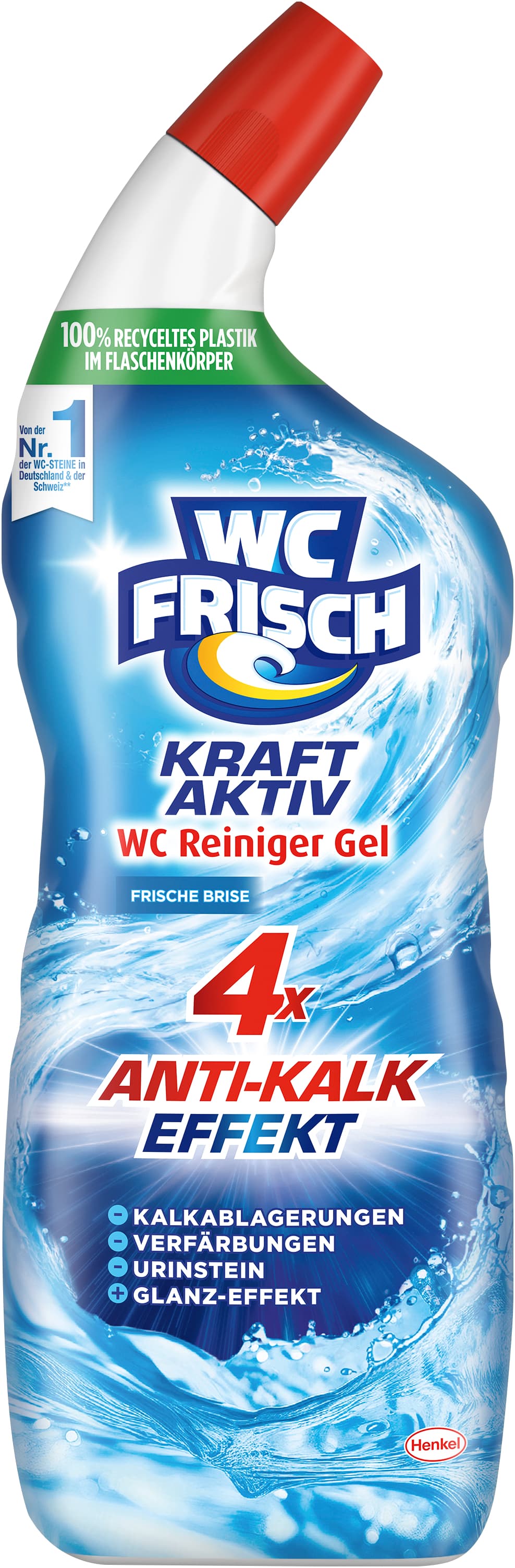 WC FRISCH Kraft Aktiv WC Reiniger Gel Ozeanfrische 750 ml