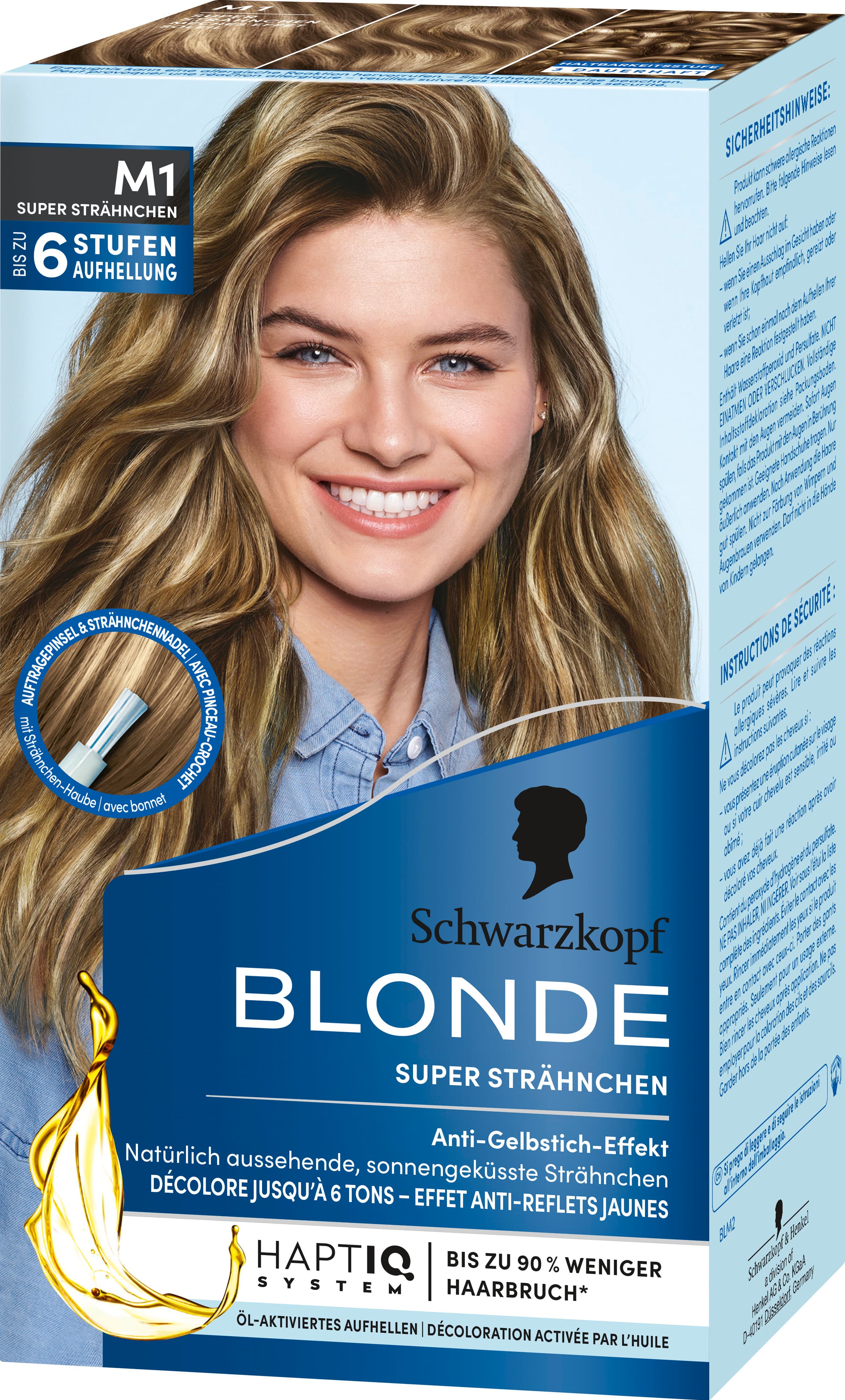 BLONDE Super Strähnchen M1 - Stufe 3