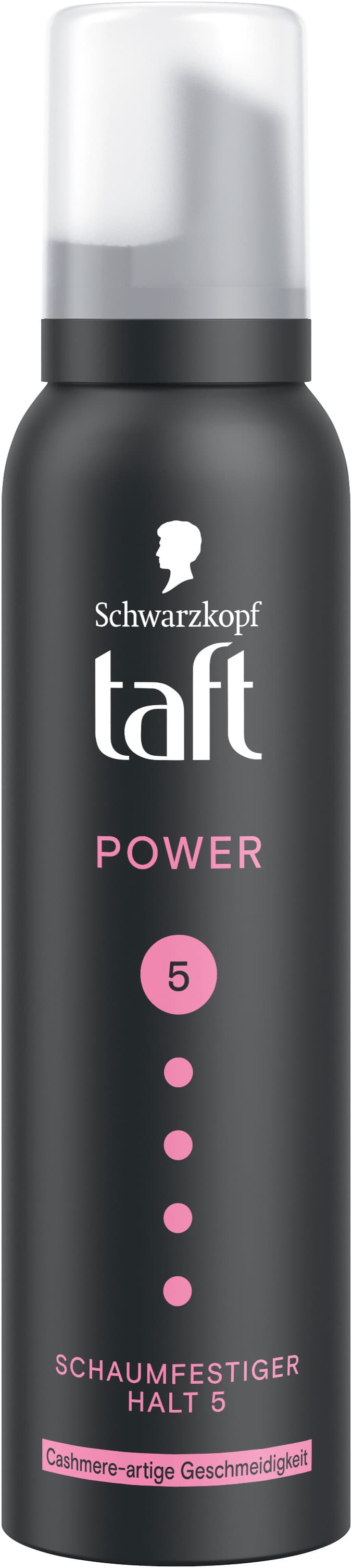 Taft Power Penové tužidlo s jemnosťou kašmíru, 150 ml, úroveň fixácie 5 - veľmi silná fixácia