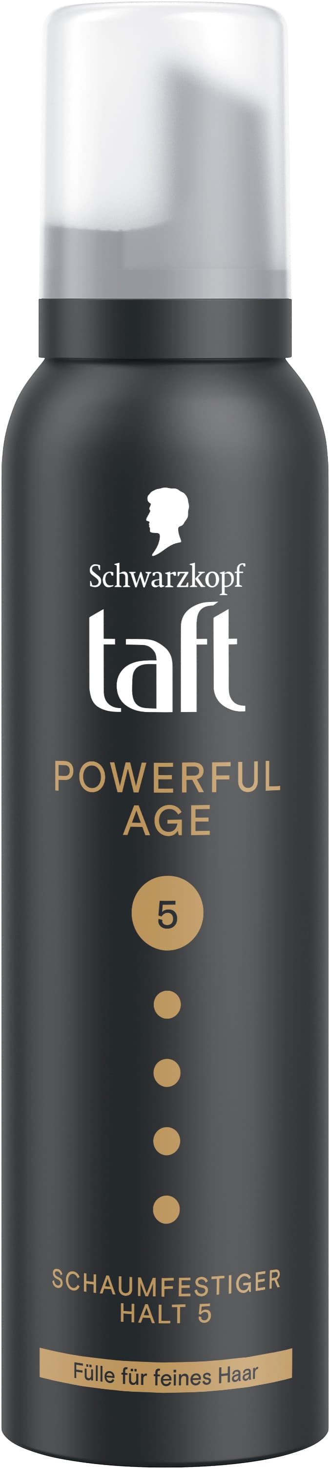 Taft Penové tužidlo Powerful Age 150ml Hold Level 5 - veľmi silná fixácia