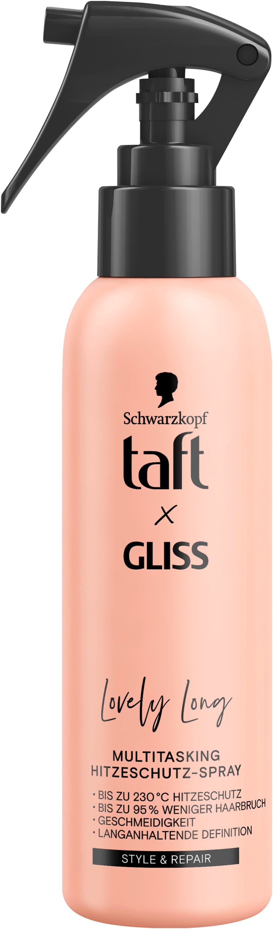 taft Hitzeschutz-Spray Taft x Gliss Lovely Long
