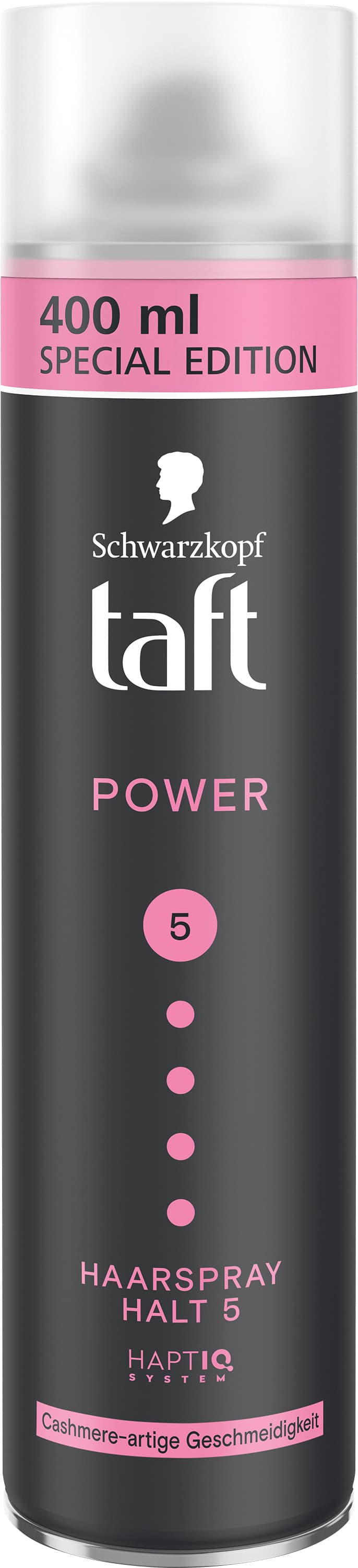 taft Haarspray Power Cashmere-artige Geschmeidigkeit Haltegrad 5 - sehr starker Halt